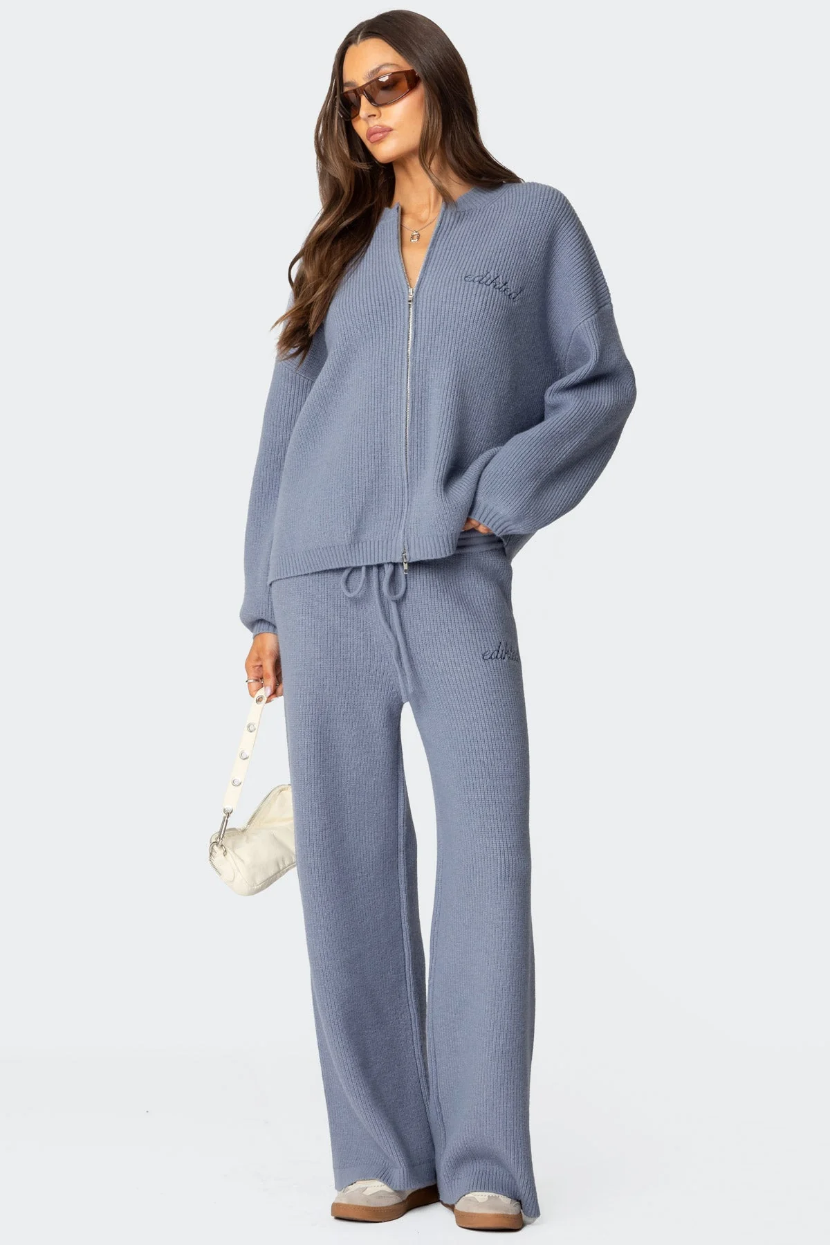 Kris Ribbed Knit Joggers