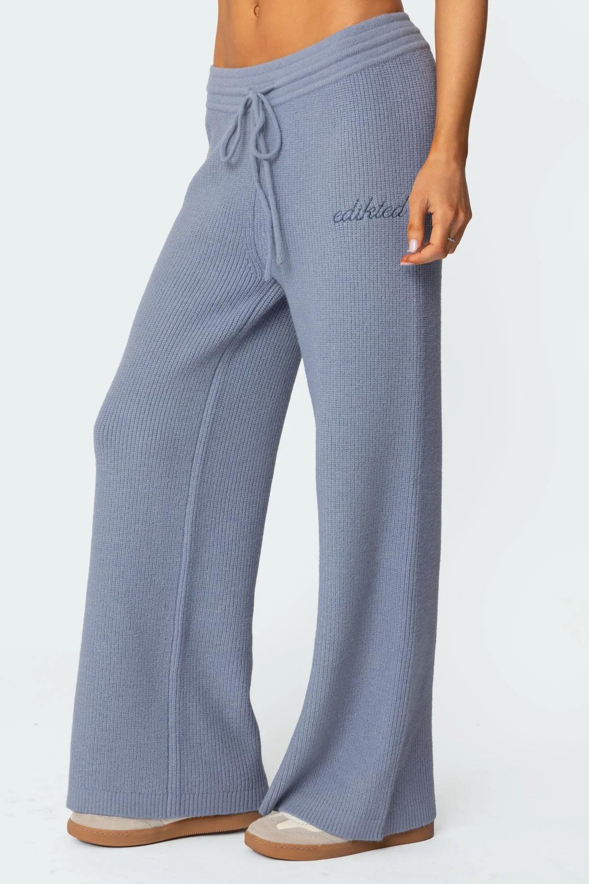 Kris Ribbed Knit Joggers - Image 5