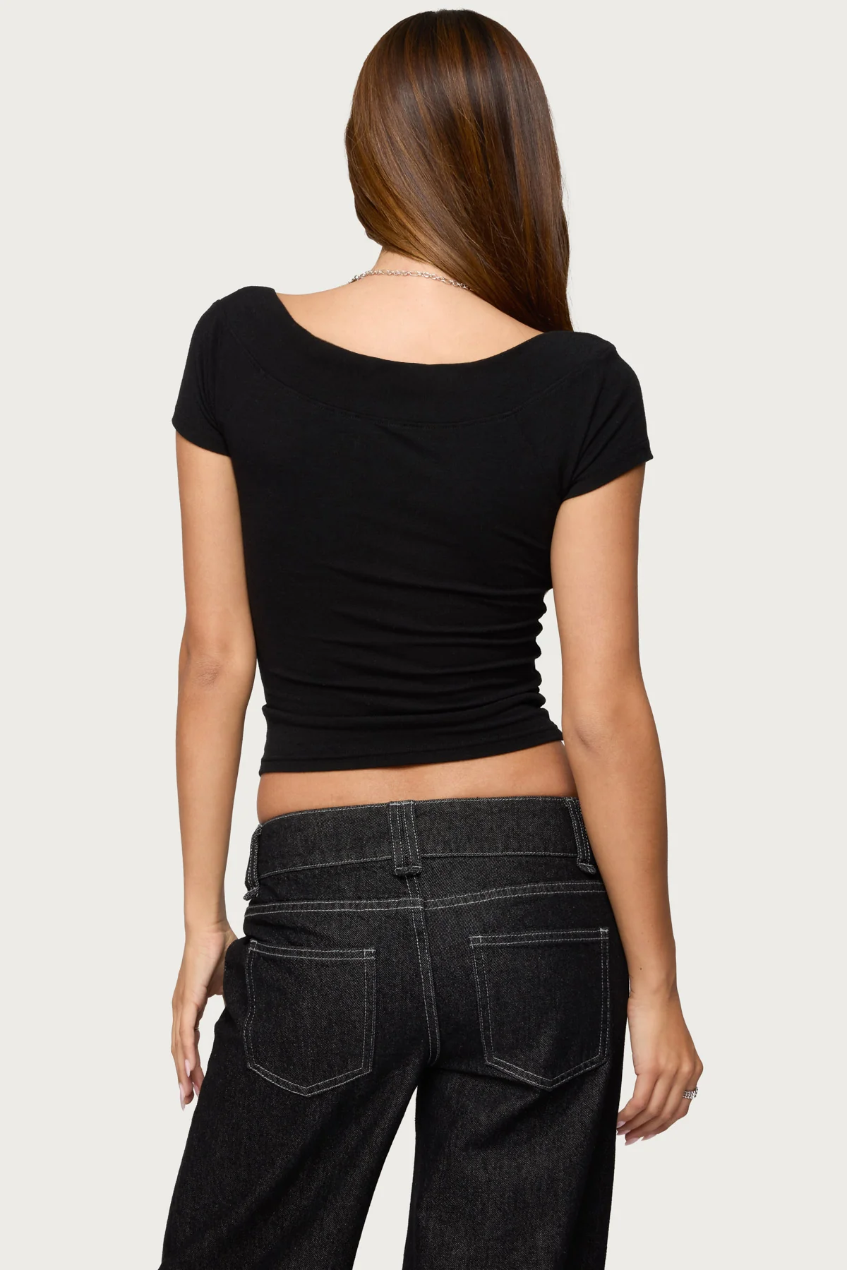 Becca Boat Neck Top - Image 5