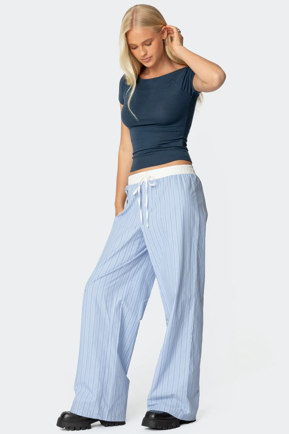 Becca Boat Neck Top - Image 4