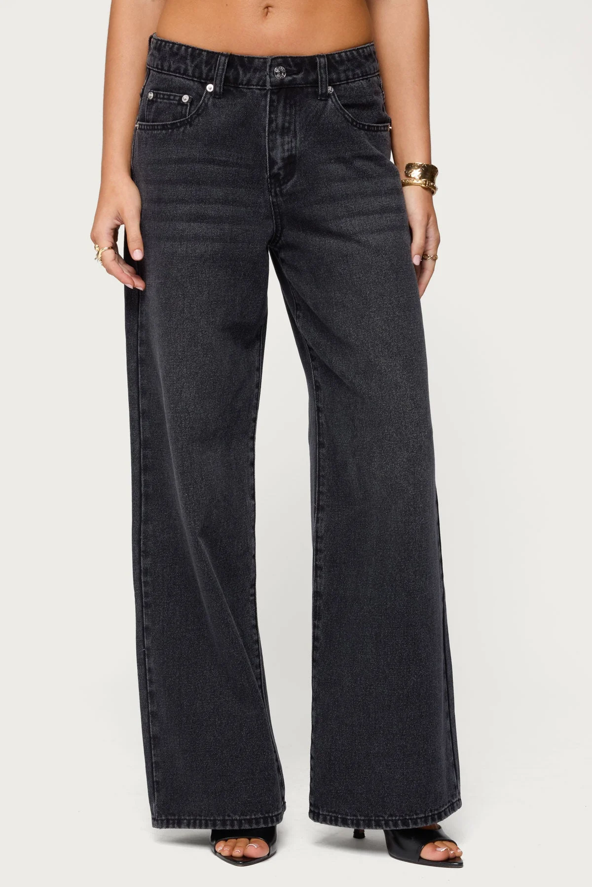 Ery Mid Rise Baggy Jeans - Image 2
