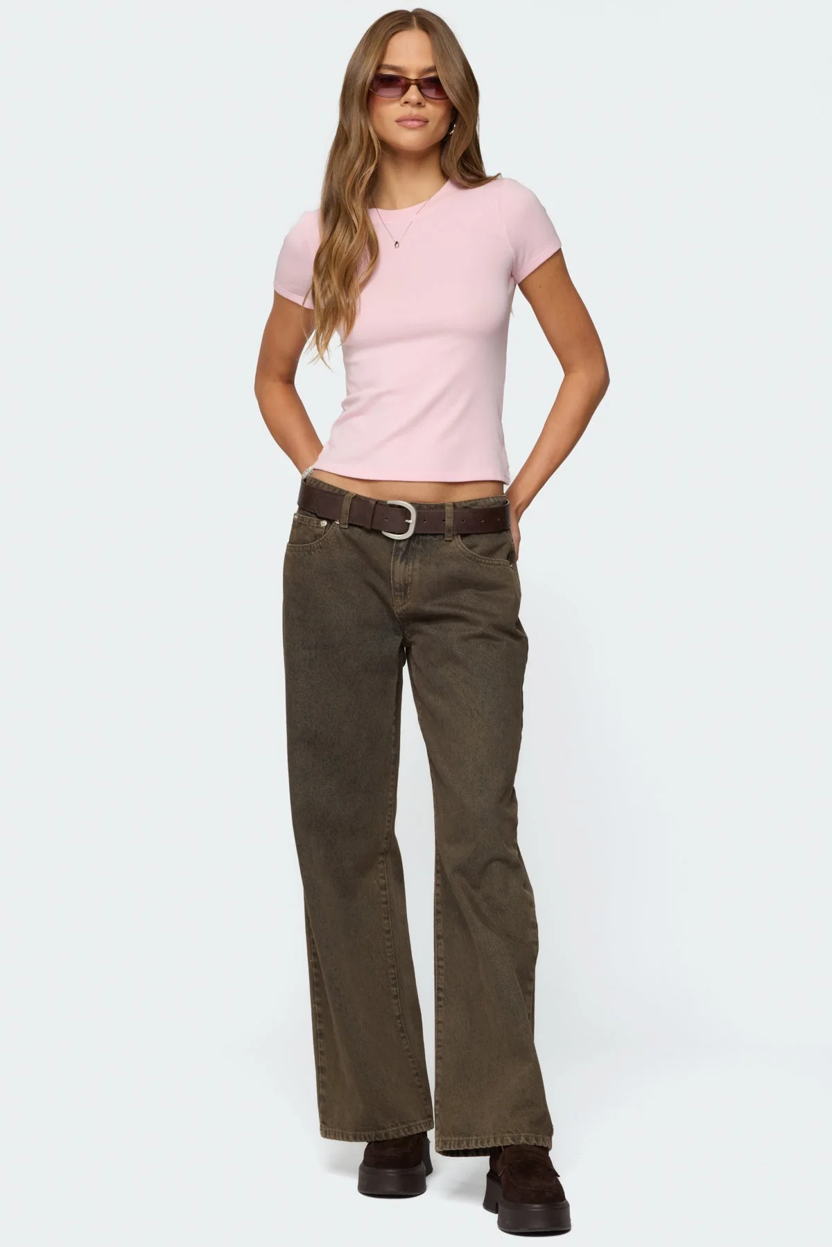 Daphney Ribbed T Shirt - Image 2