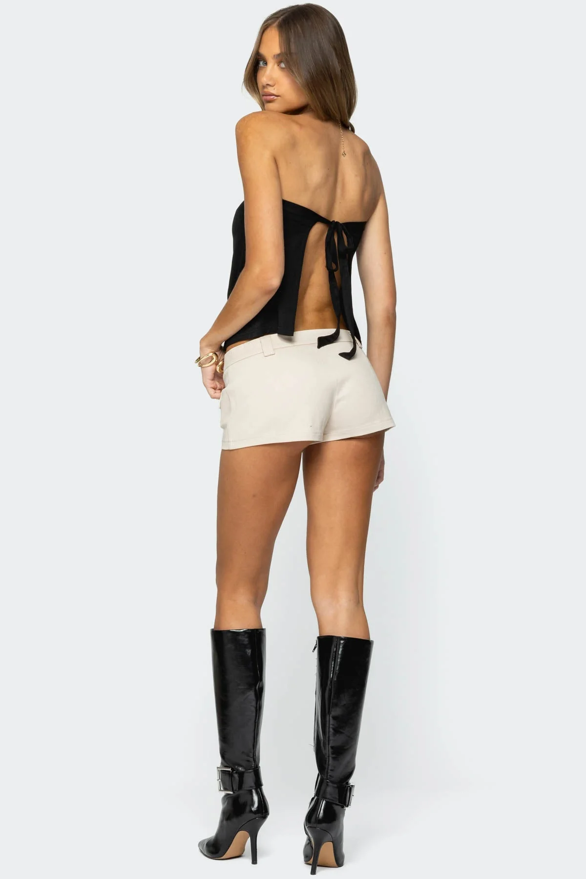 Vera Keyhole Backless Top - Image 3