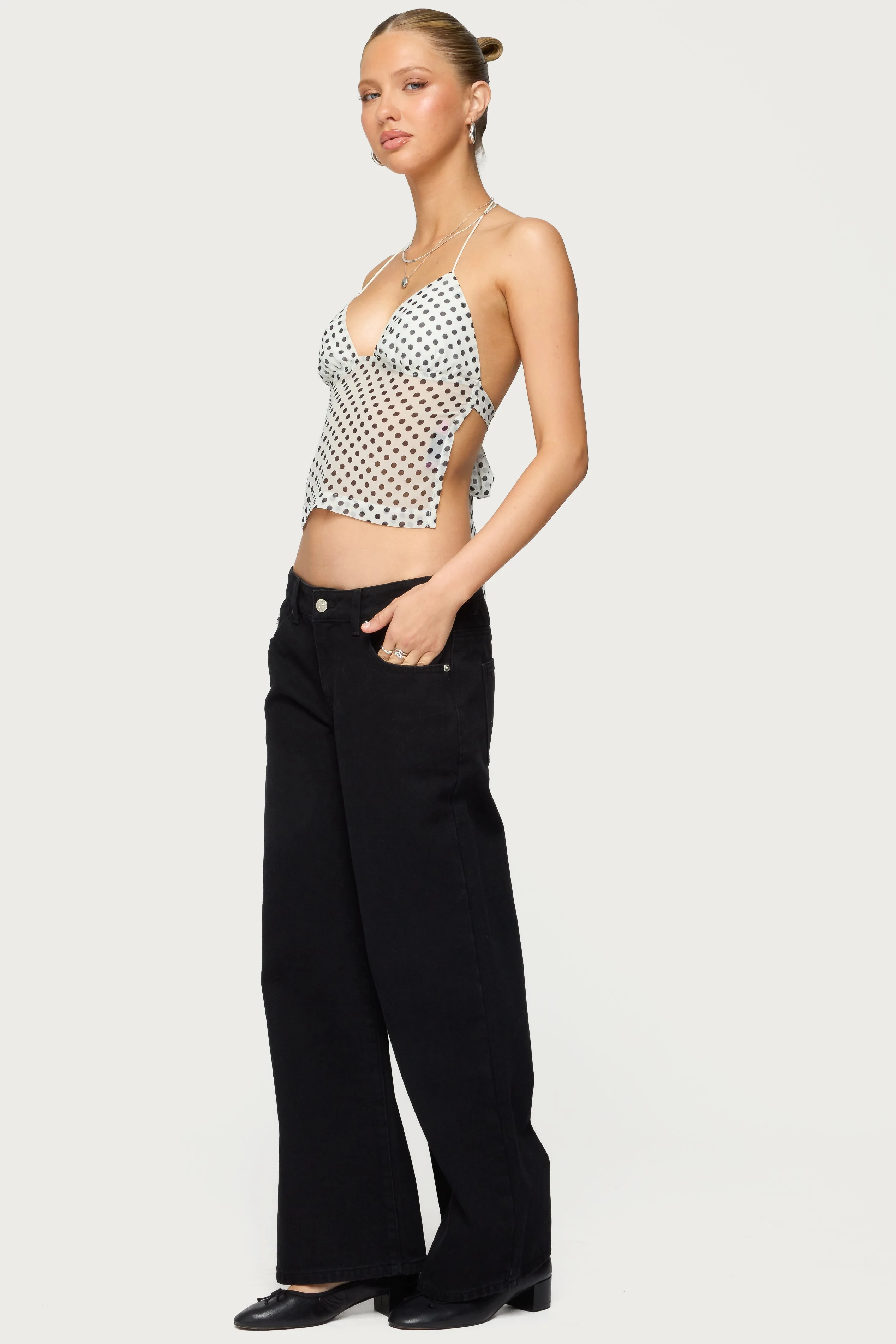 Petite Daytime Low Rise Baggy Jeans - Image 3
