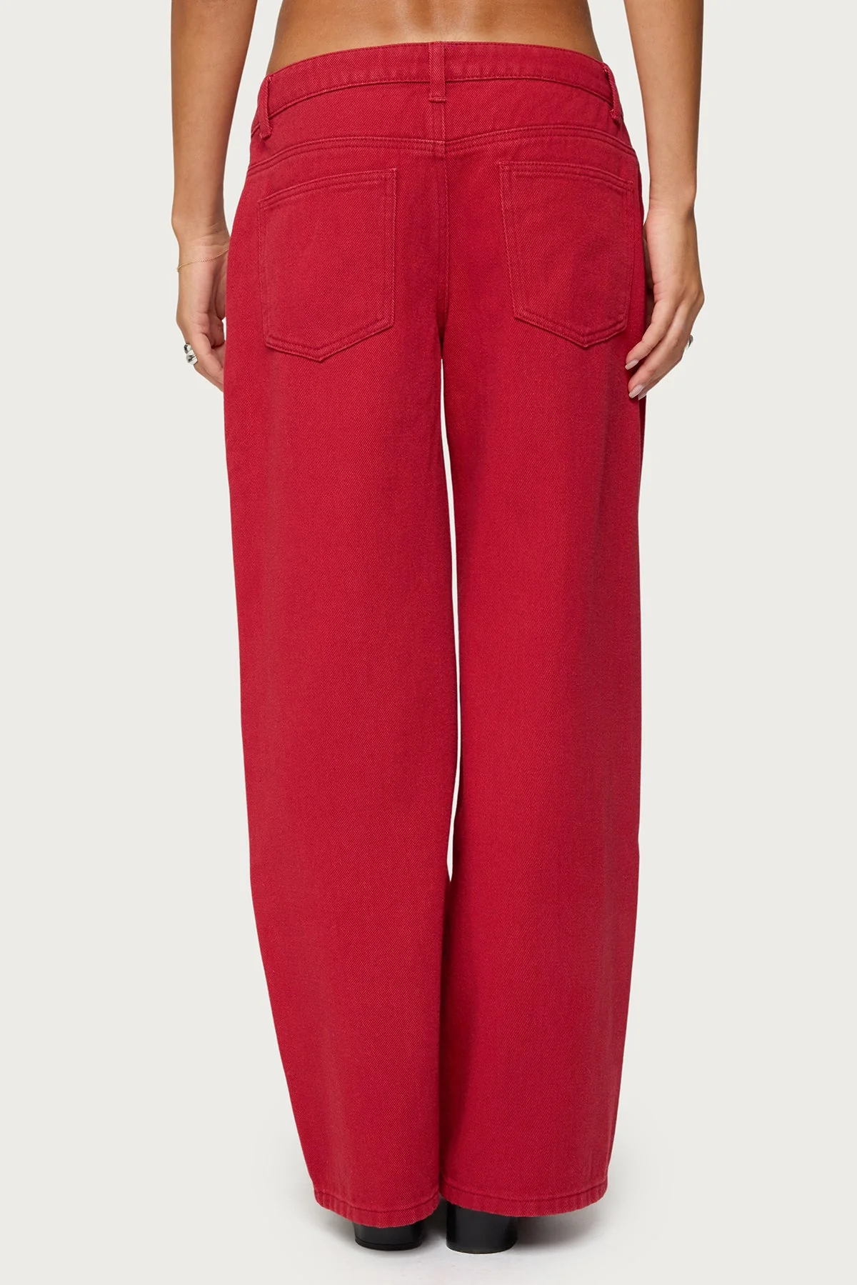 Petite Roman Low Rise Baggy Jeans - Image 5