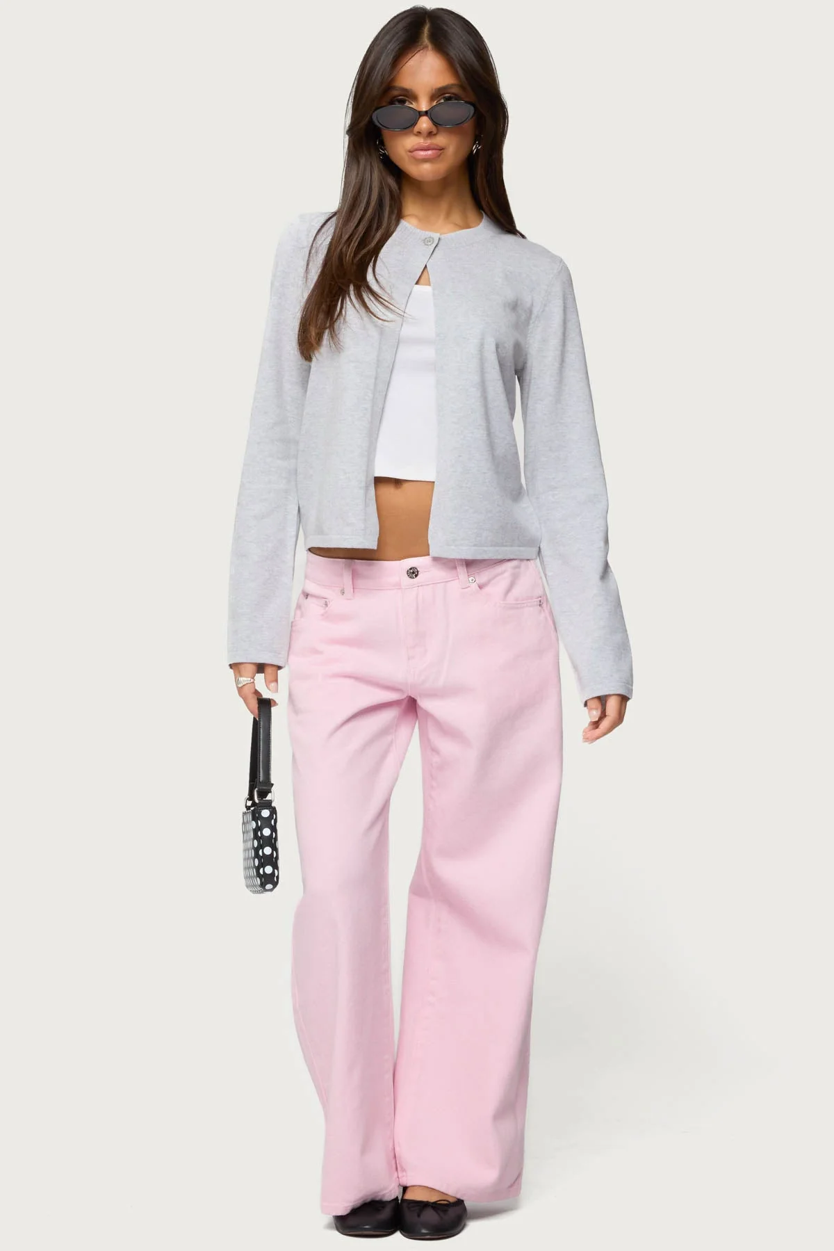 Petite Roman Low Rise Baggy Jeans