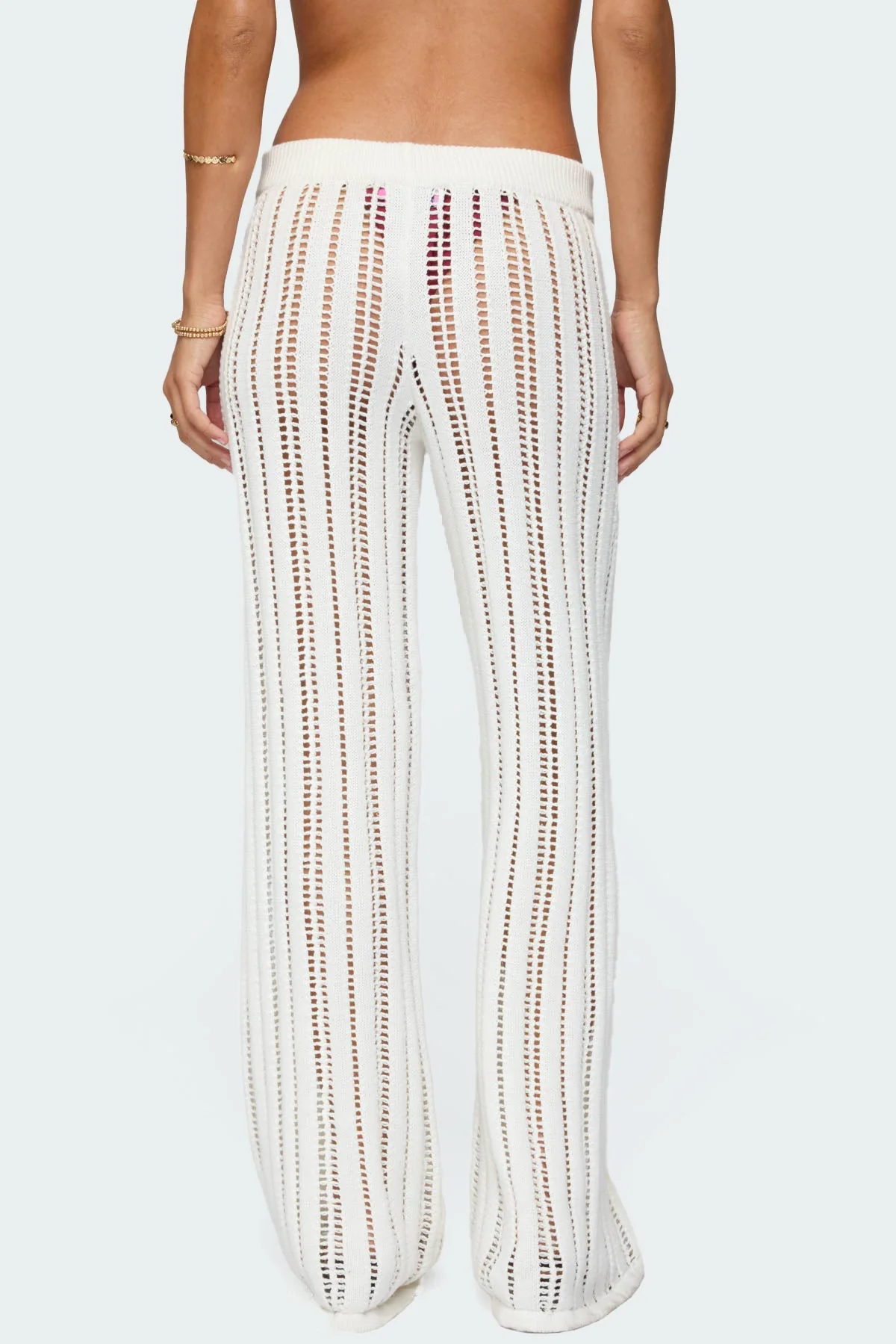 Echo Ladder Knit Trousers - Image 5