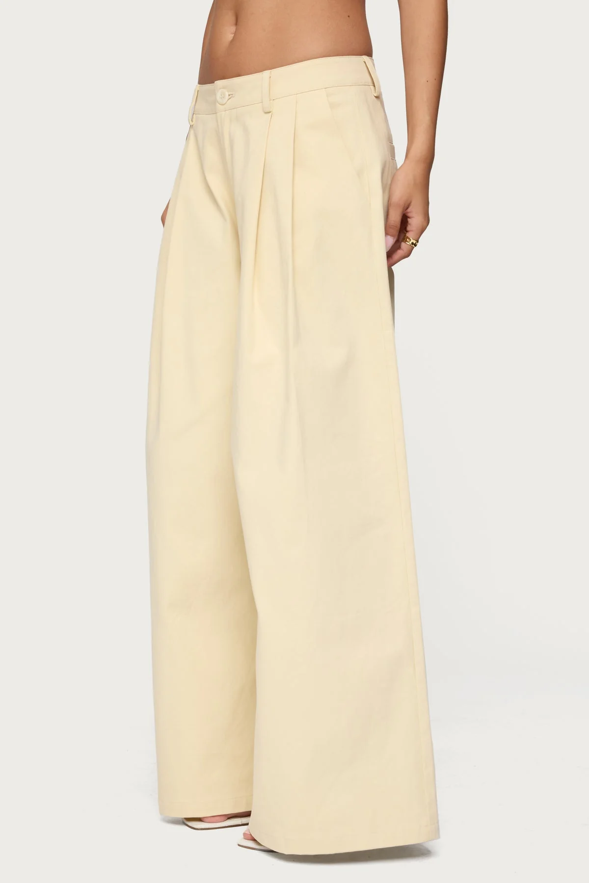 Lennon Ultra Wide Leg Trousers - Image 3