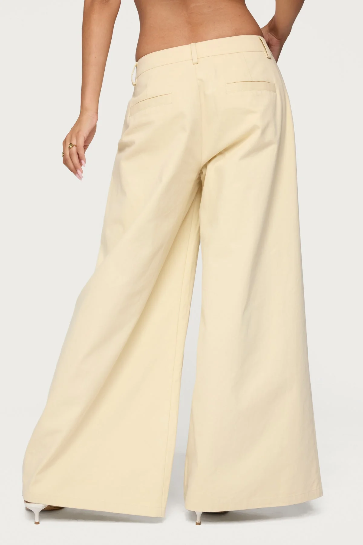 Lennon Ultra Wide Leg Trousers - Image 4