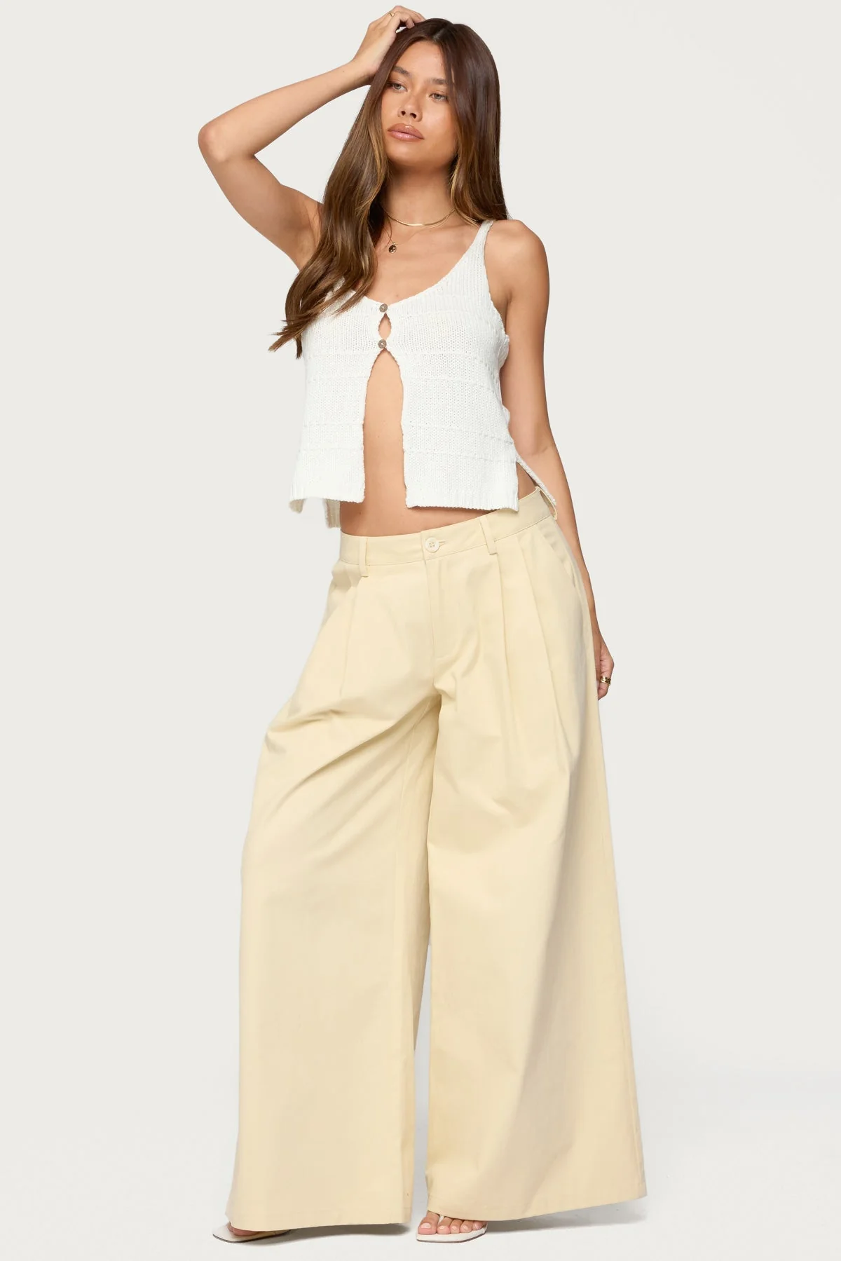 Lennon Ultra Wide Leg Trousers - Image 5