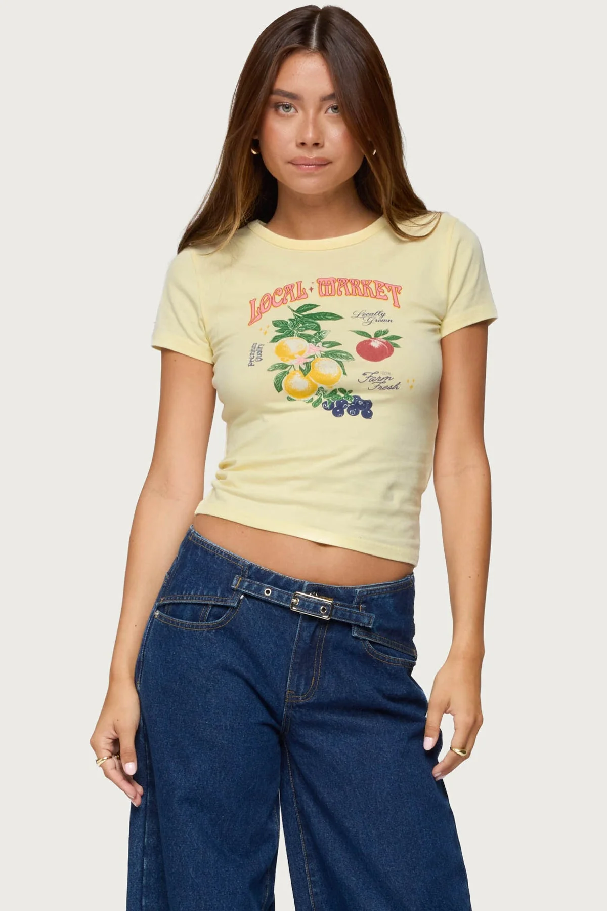 Local Market Graphic T Shirt - Image 2