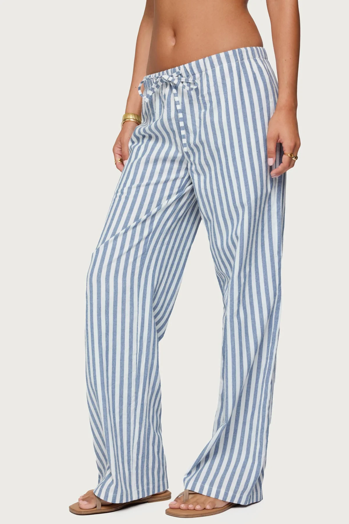 Macey Striped Trousers - Image 4