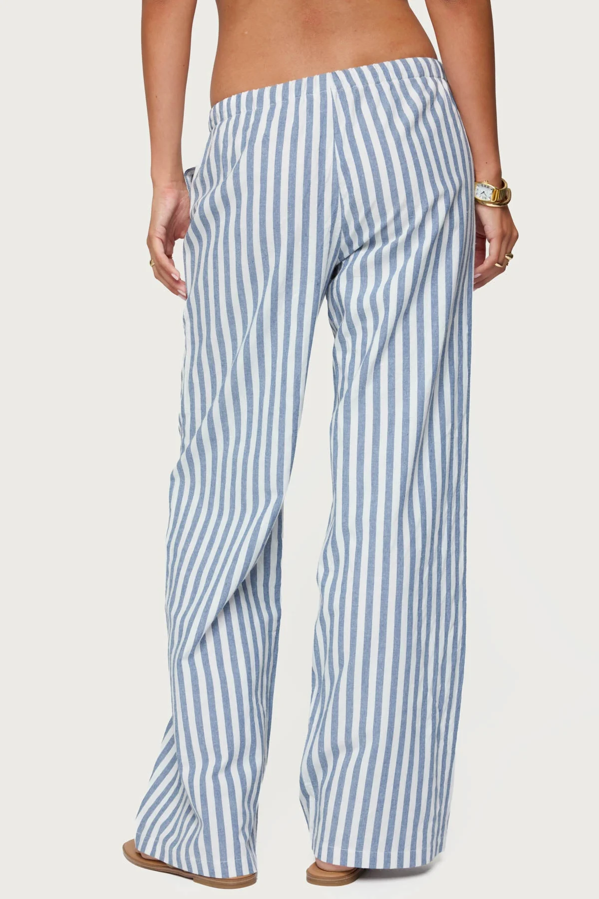 Macey Striped Trousers - Image 5