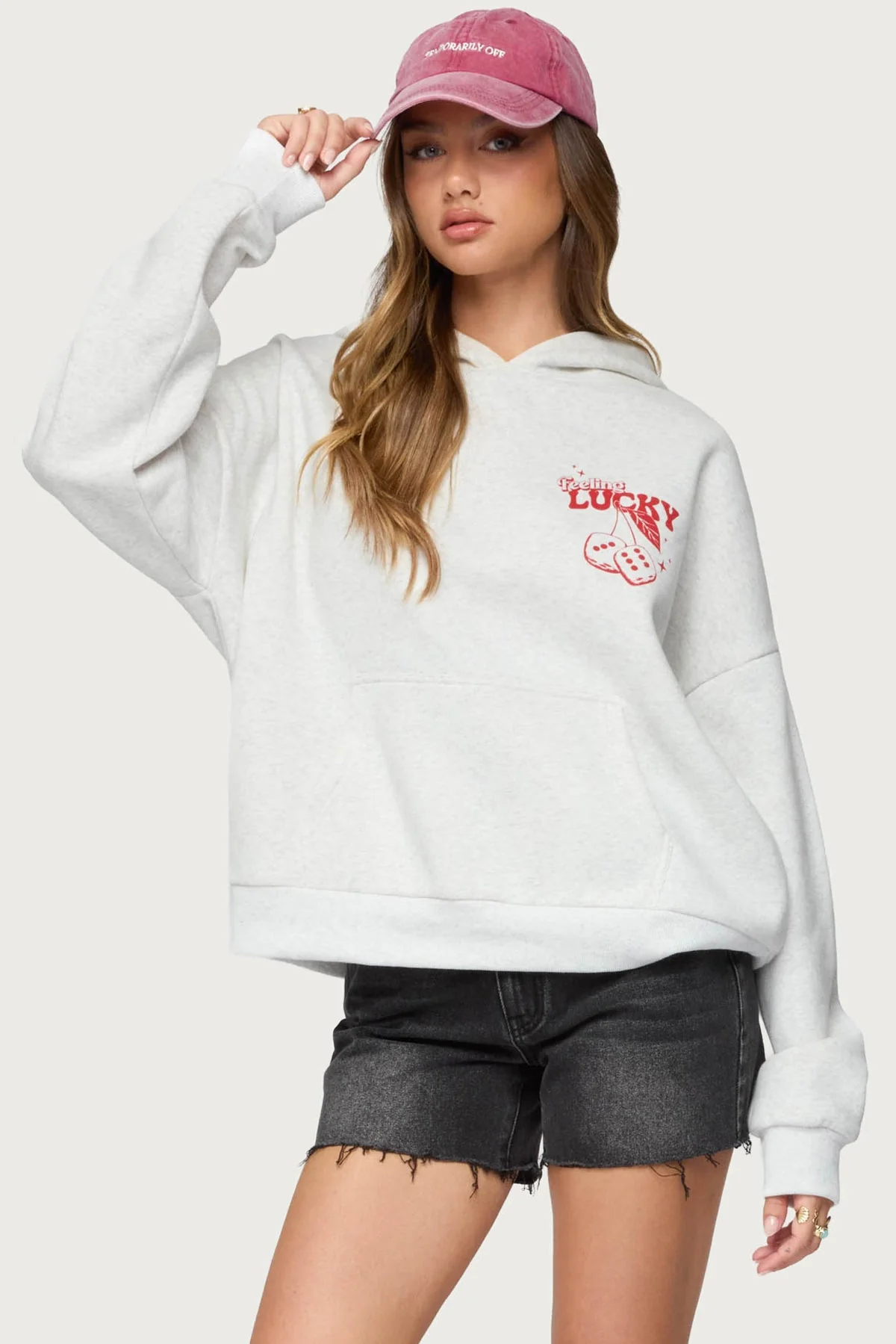 Feeling Lucky Oversized Hoodie - Image 2