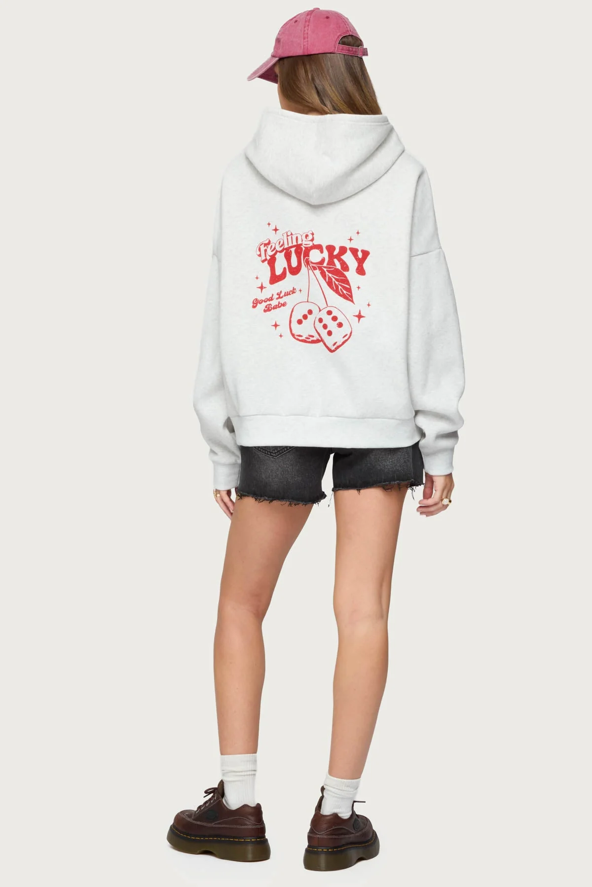 Feeling Lucky Oversized Hoodie - Image 3