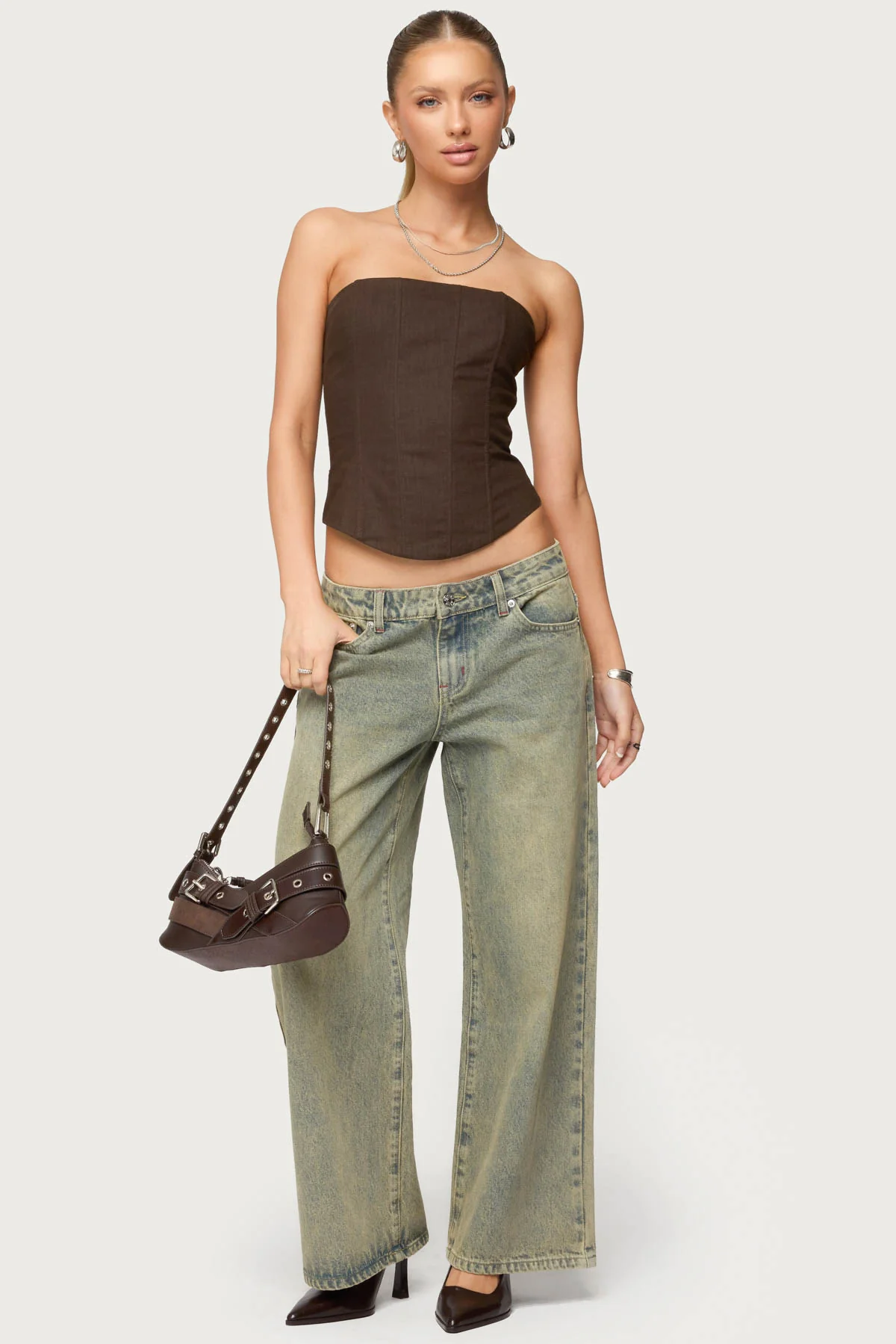 Hadar Linen Look Corset - Image 2