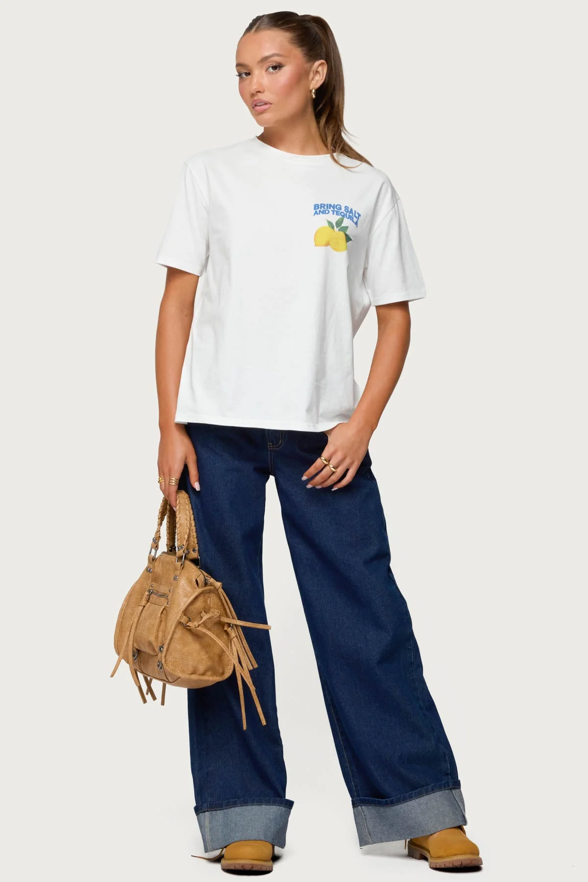 Let'S Make Margs Oversized T Shirt - Image 4