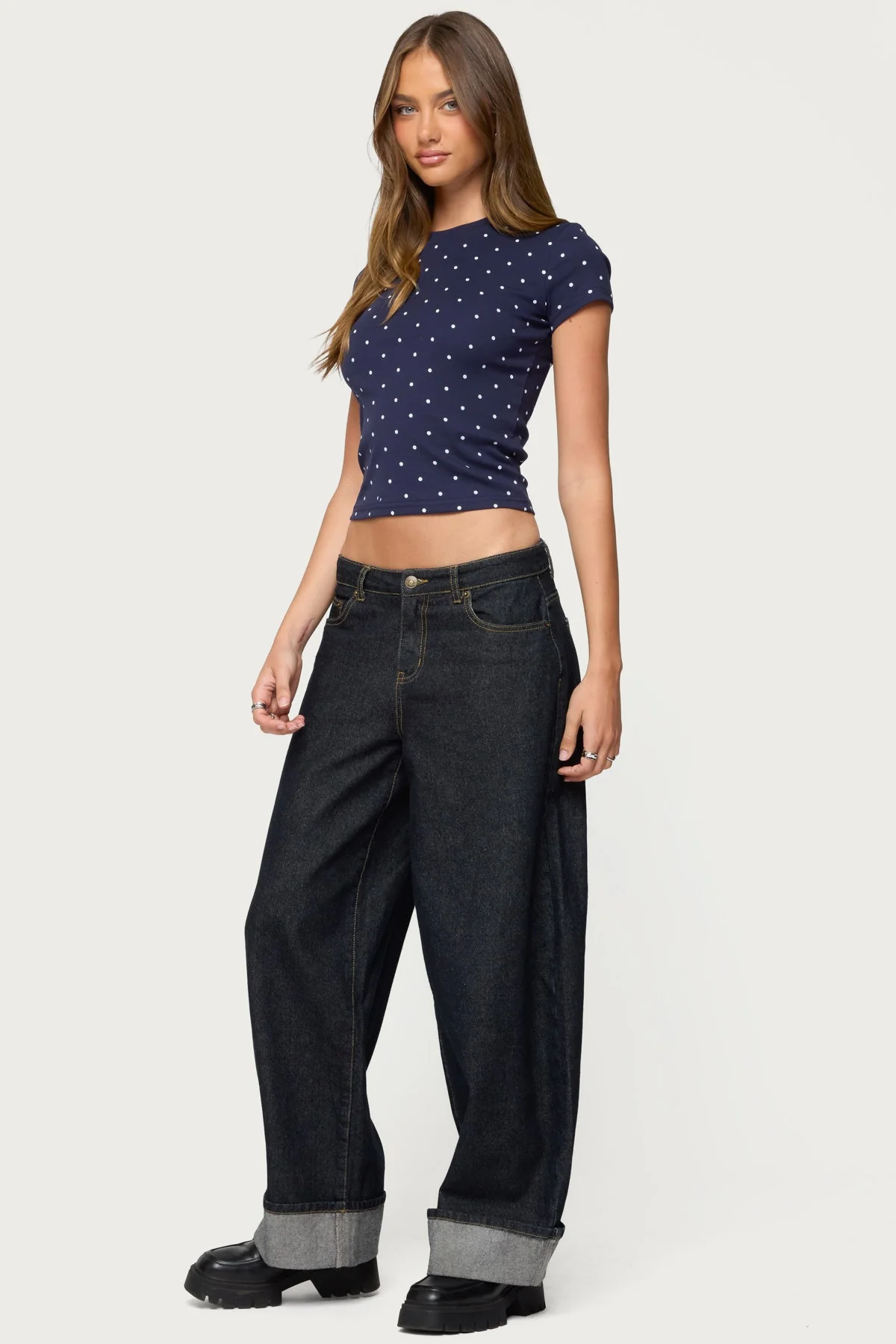 Lorenzo Polka Dot T Shirt - Image 4