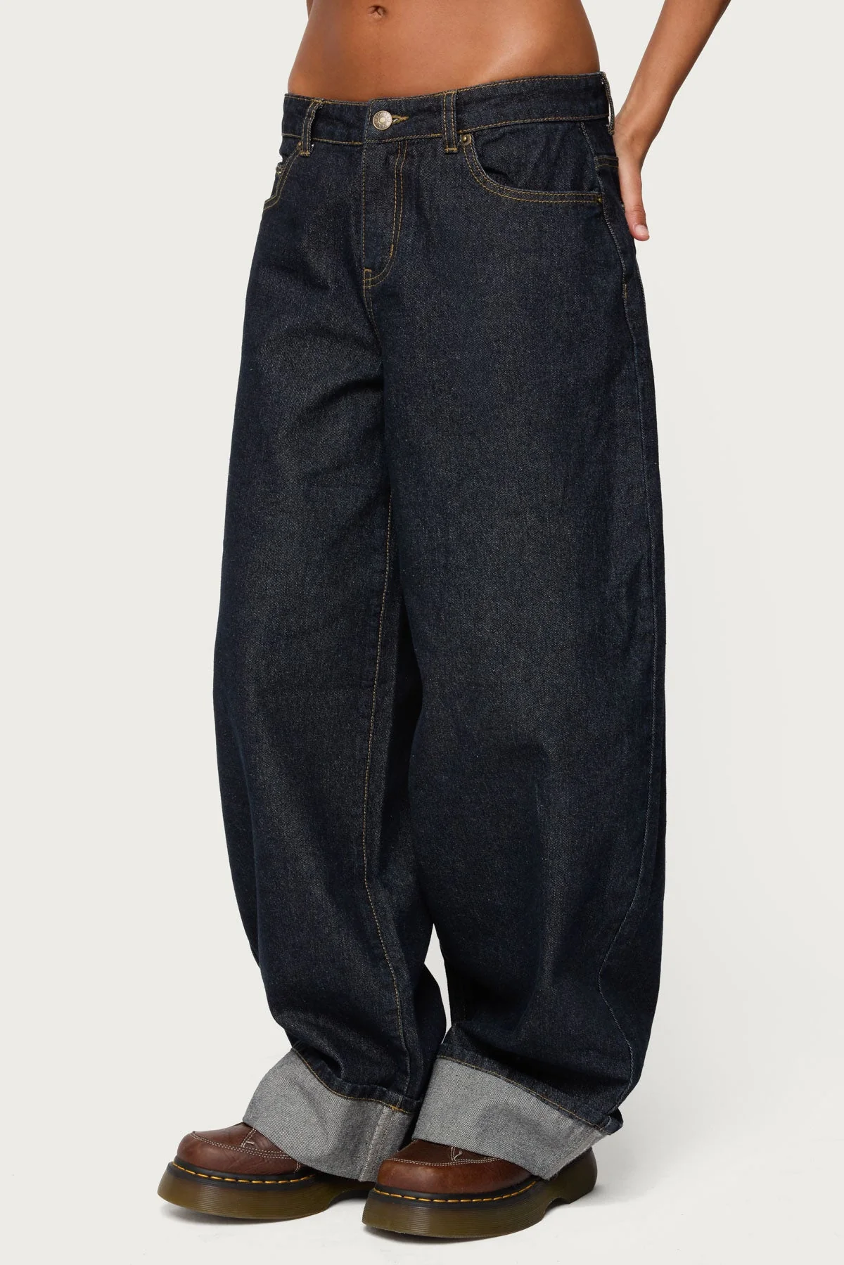 Kella Low Rise Baggy Jeans - Image 4