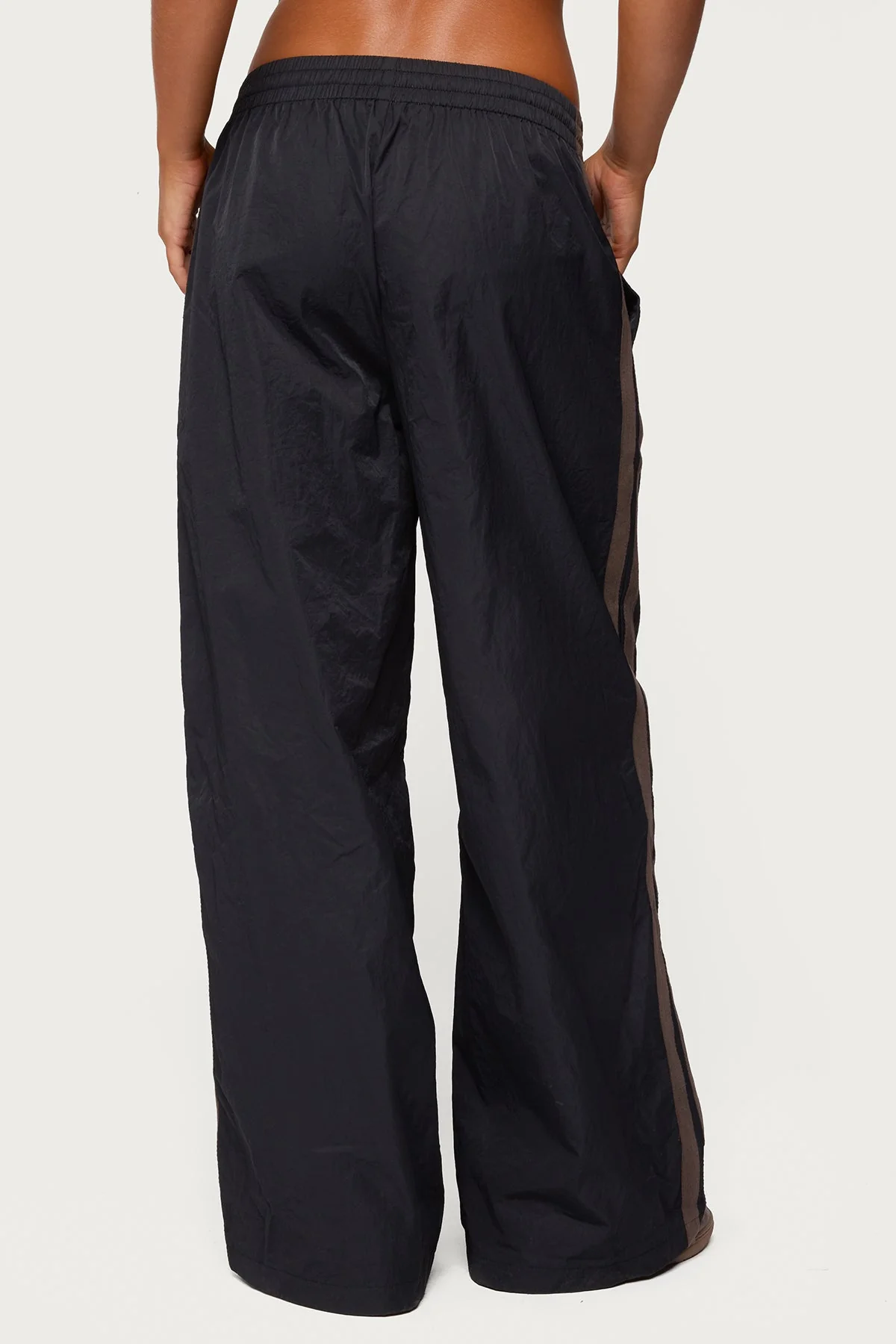 Kieran Stripey Nylon Track Pants - Image 5