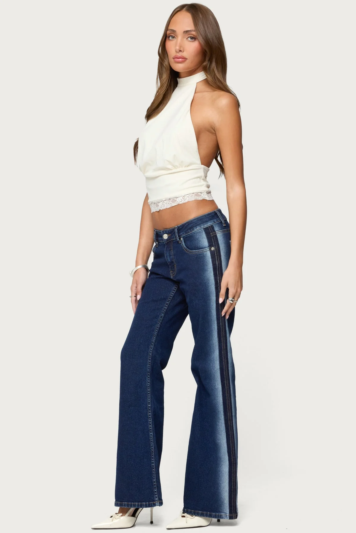 Sandra Lacey High Neck Halter Top - Image 4