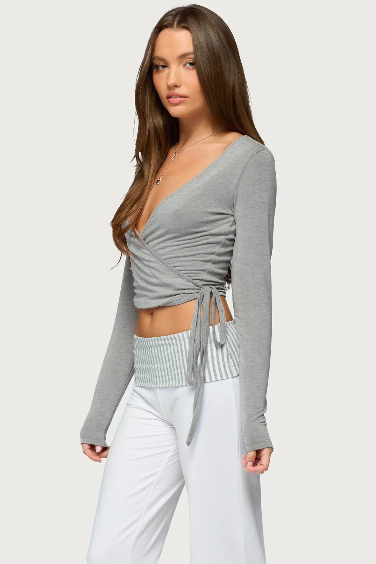 Malenna Wrap Top - Image 4