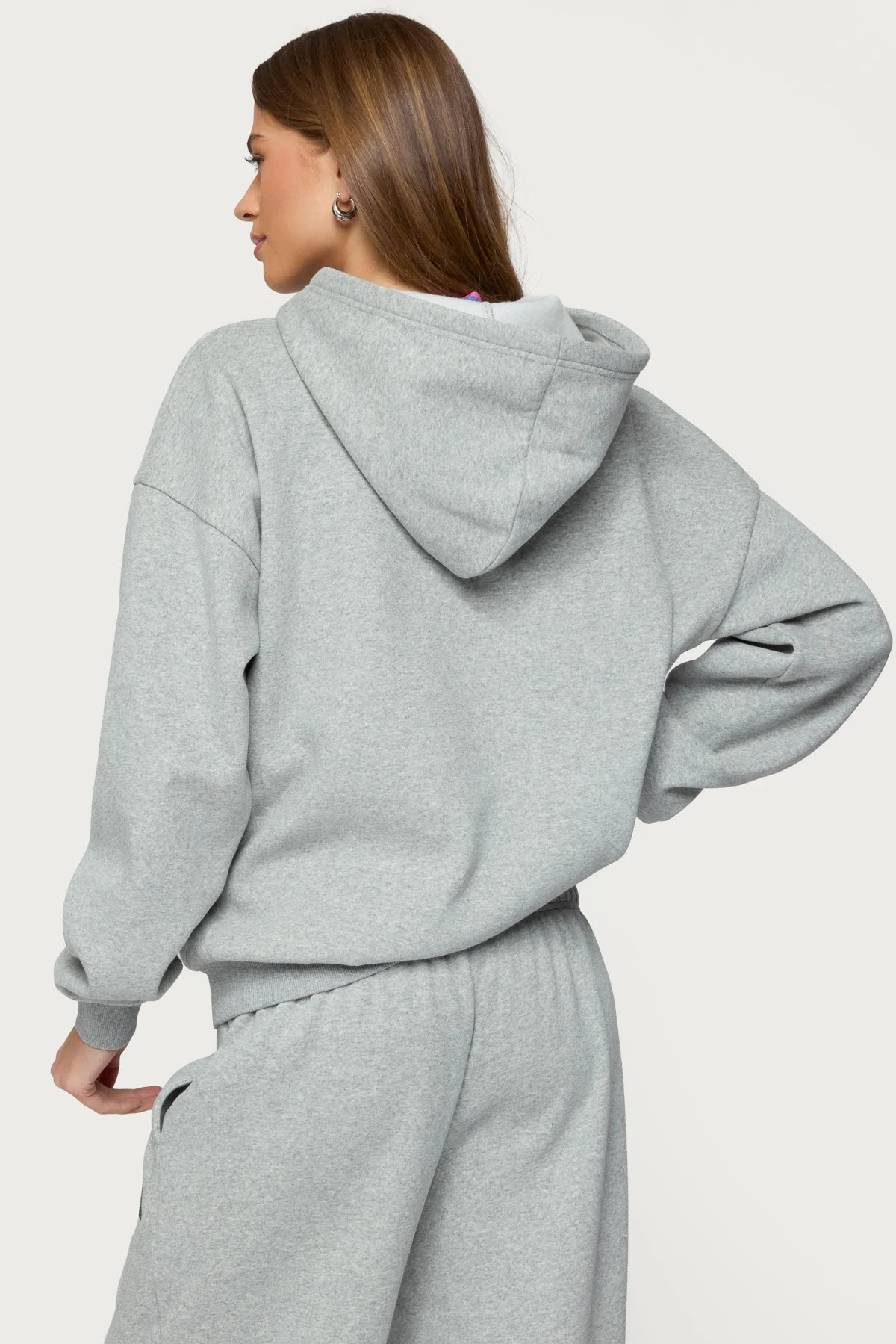 Camo Crush Edikted Oversized Hoodie - Image 4