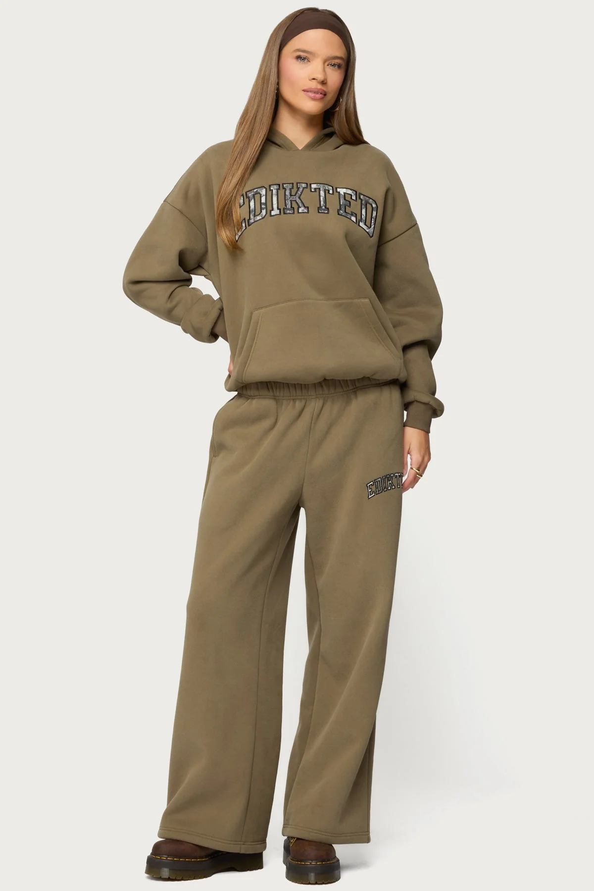 Camo Crush Edikted Joggers - Image 5