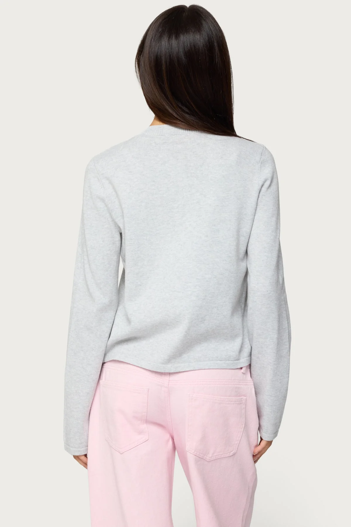 Jenie Split Front Knit Cardigan - Image 4