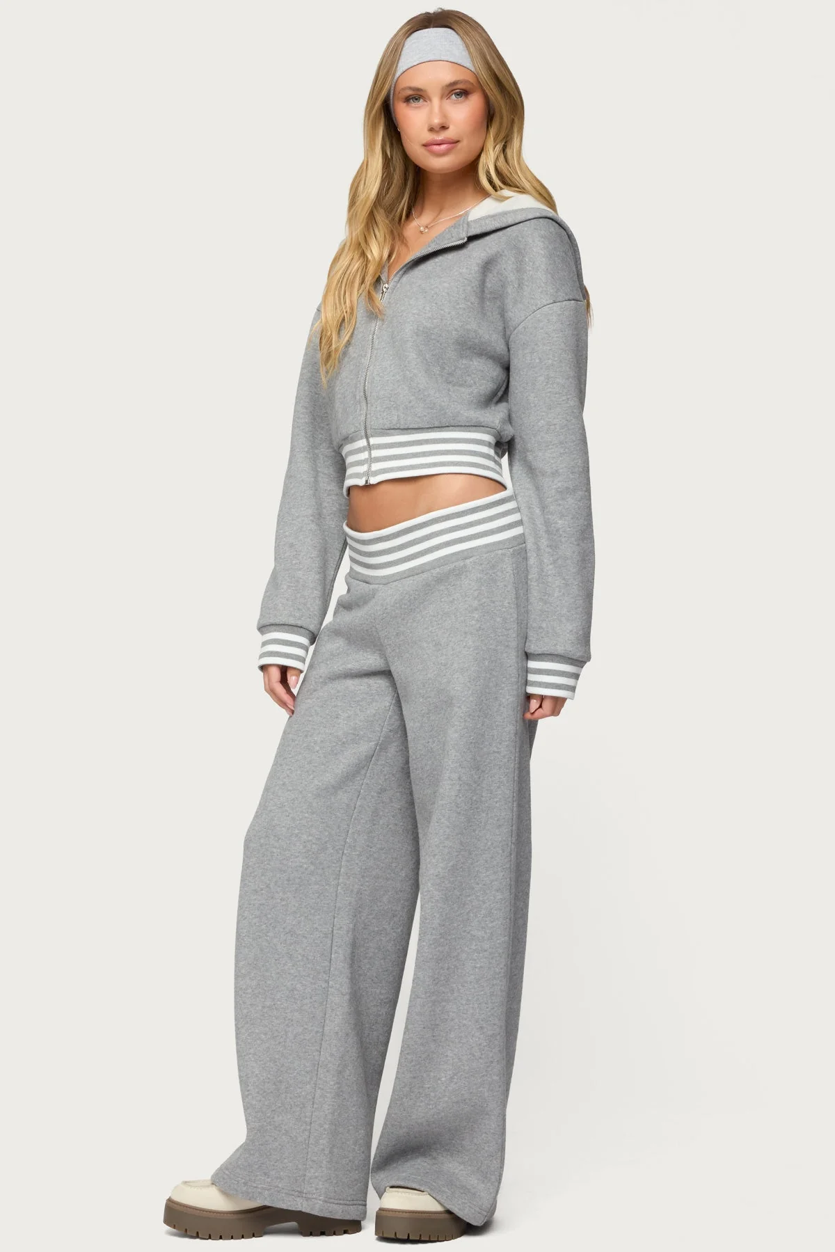 Eloura Stripey Joggers - Image 3