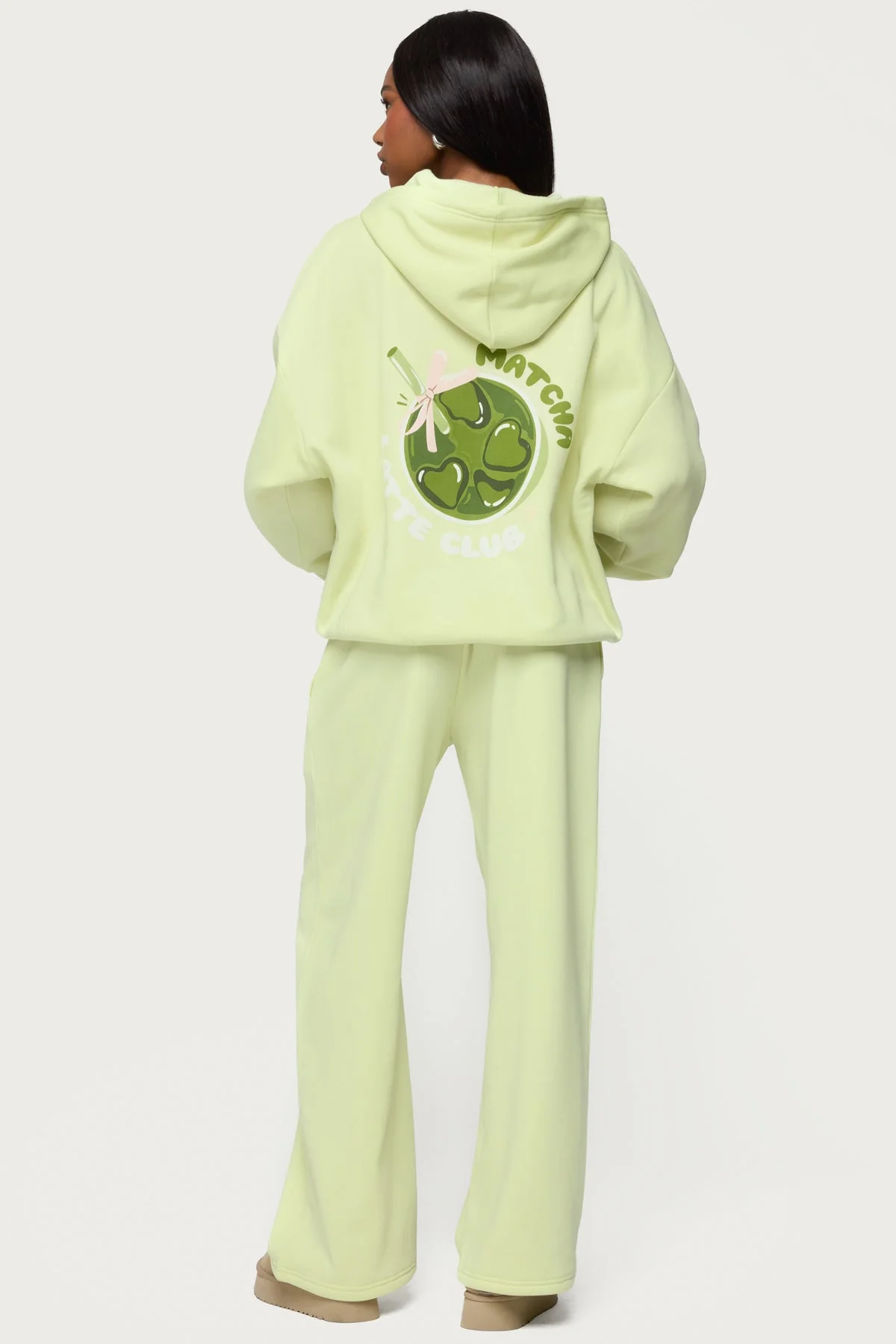 Matcha Lover Straight Leg Joggers - Image 5