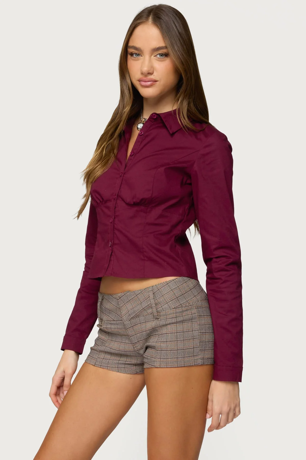 Laurna Tailored Button Up Shirt - Image 3