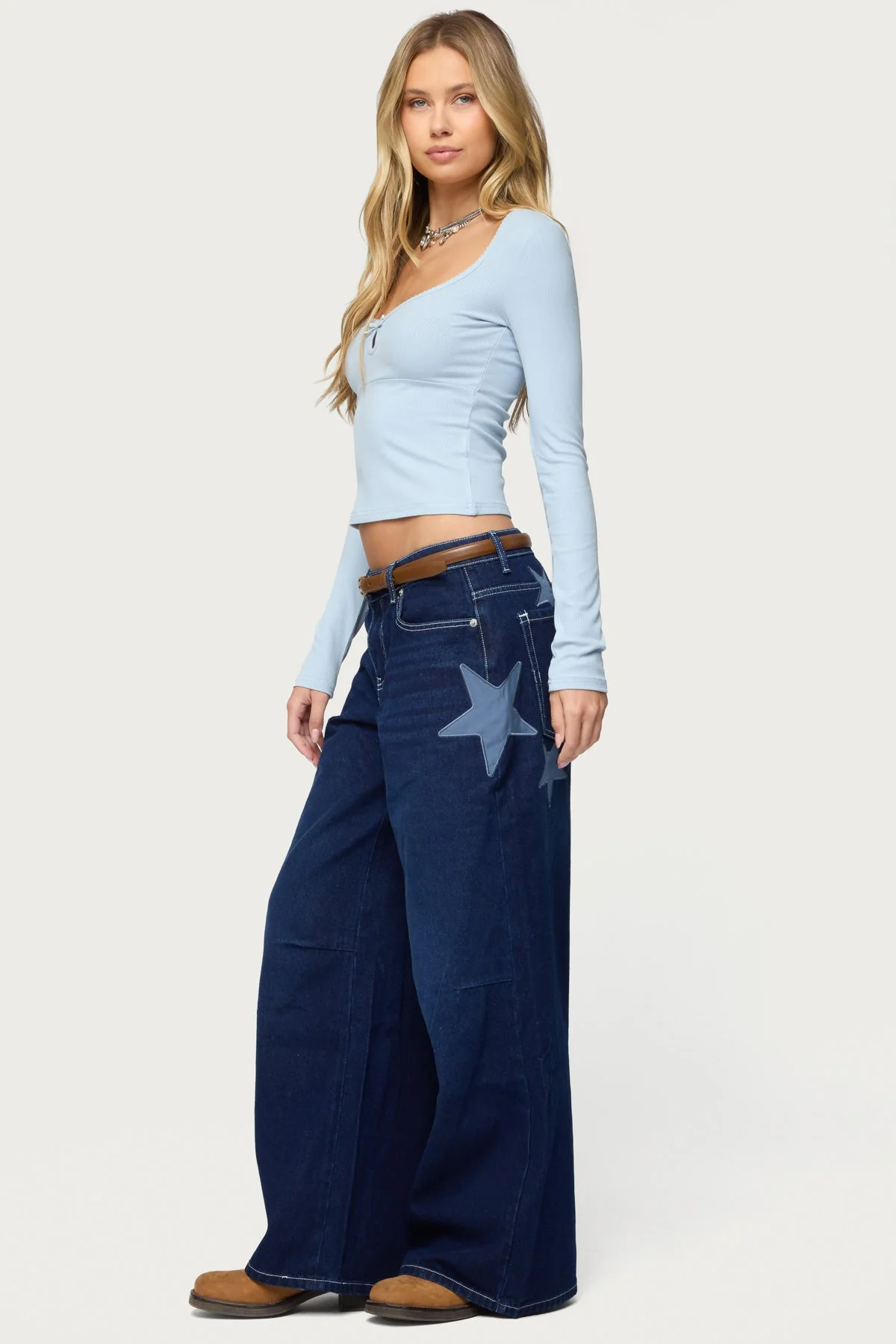 Madder Keyhole Cutout Top - Image 4