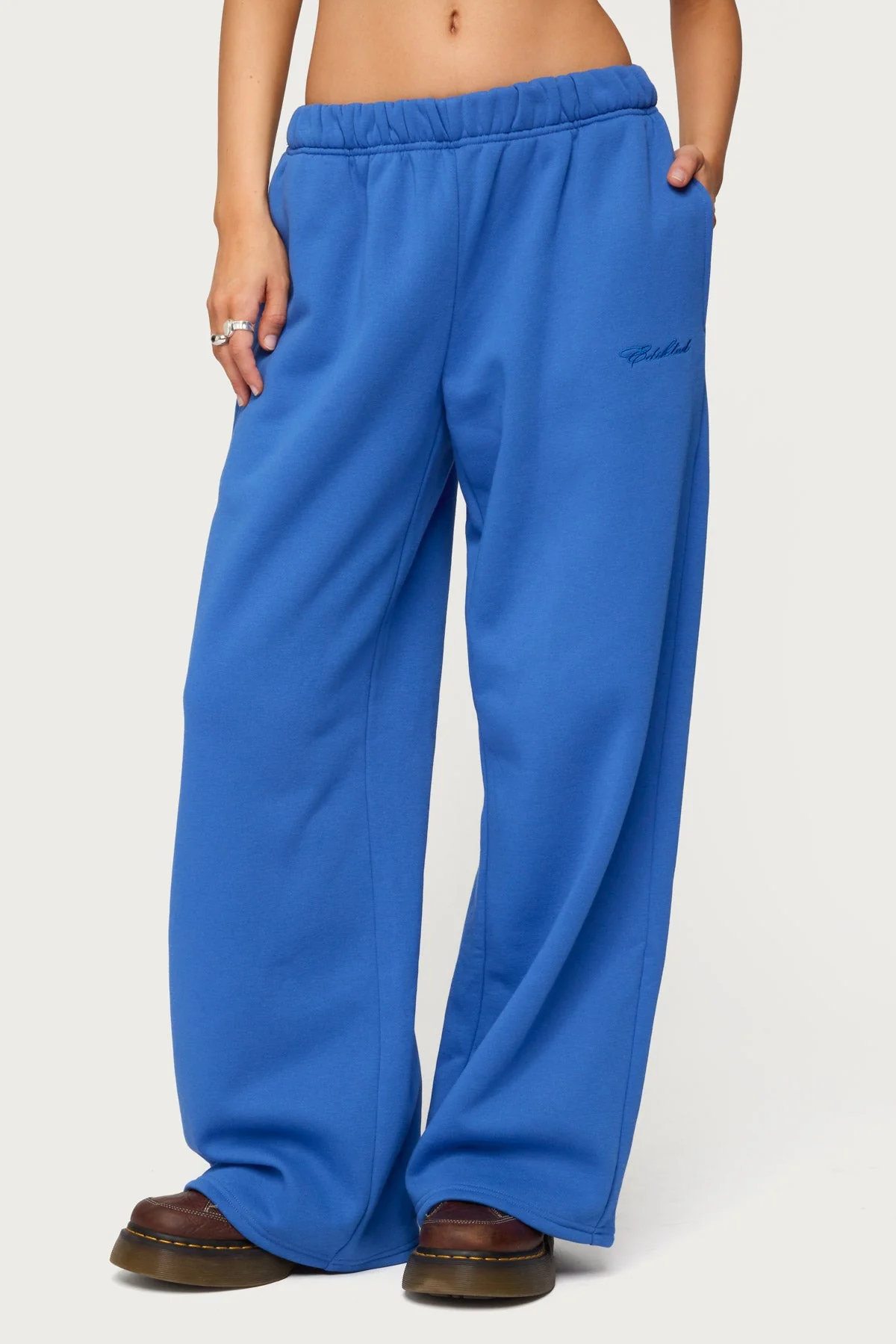 Basic Girl Wide Leg Edikted Joggers - Image 3