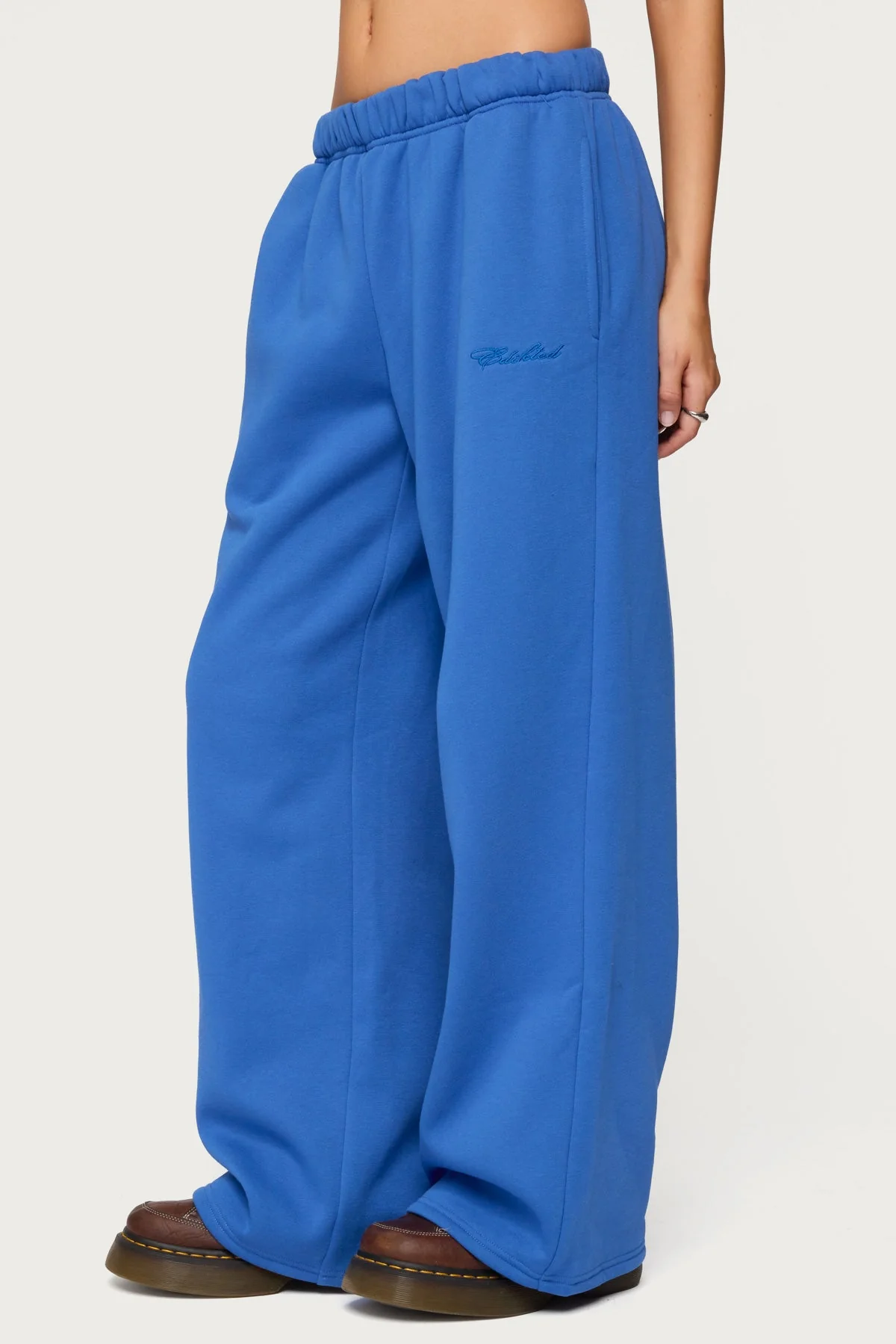 Basic Girl Wide Leg Edikted Joggers - Image 4
