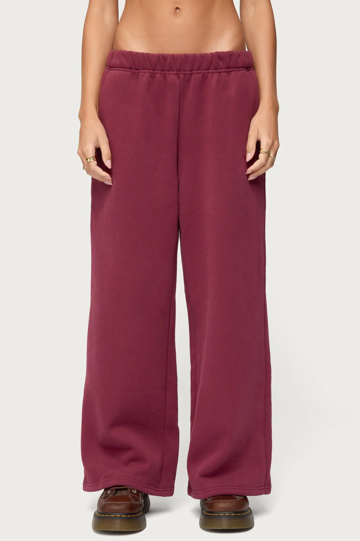 Basic Girl Wide Leg Edikted Joggers - Image 2