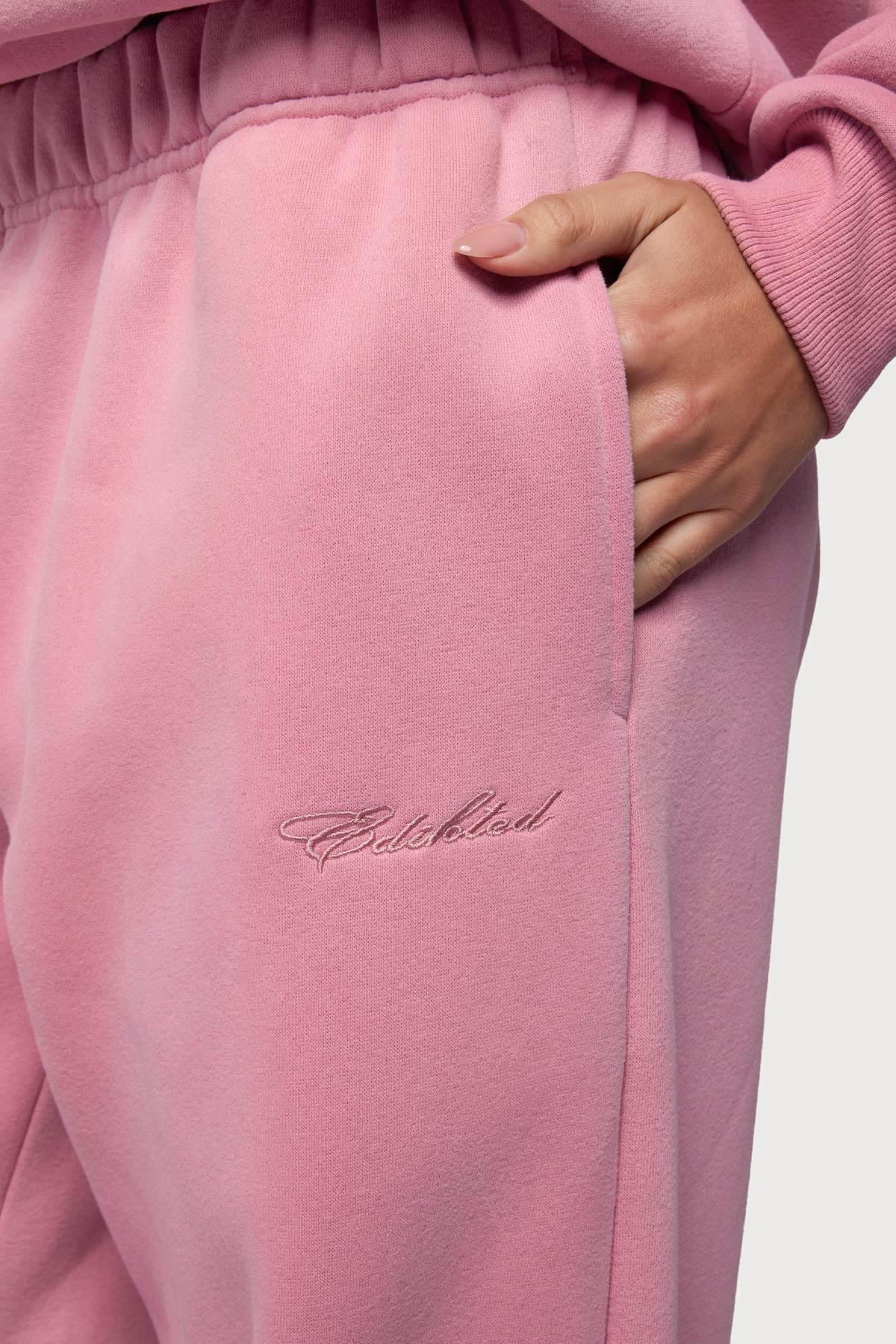 Basic Girl Wide Leg Edikted Joggers - Image 4