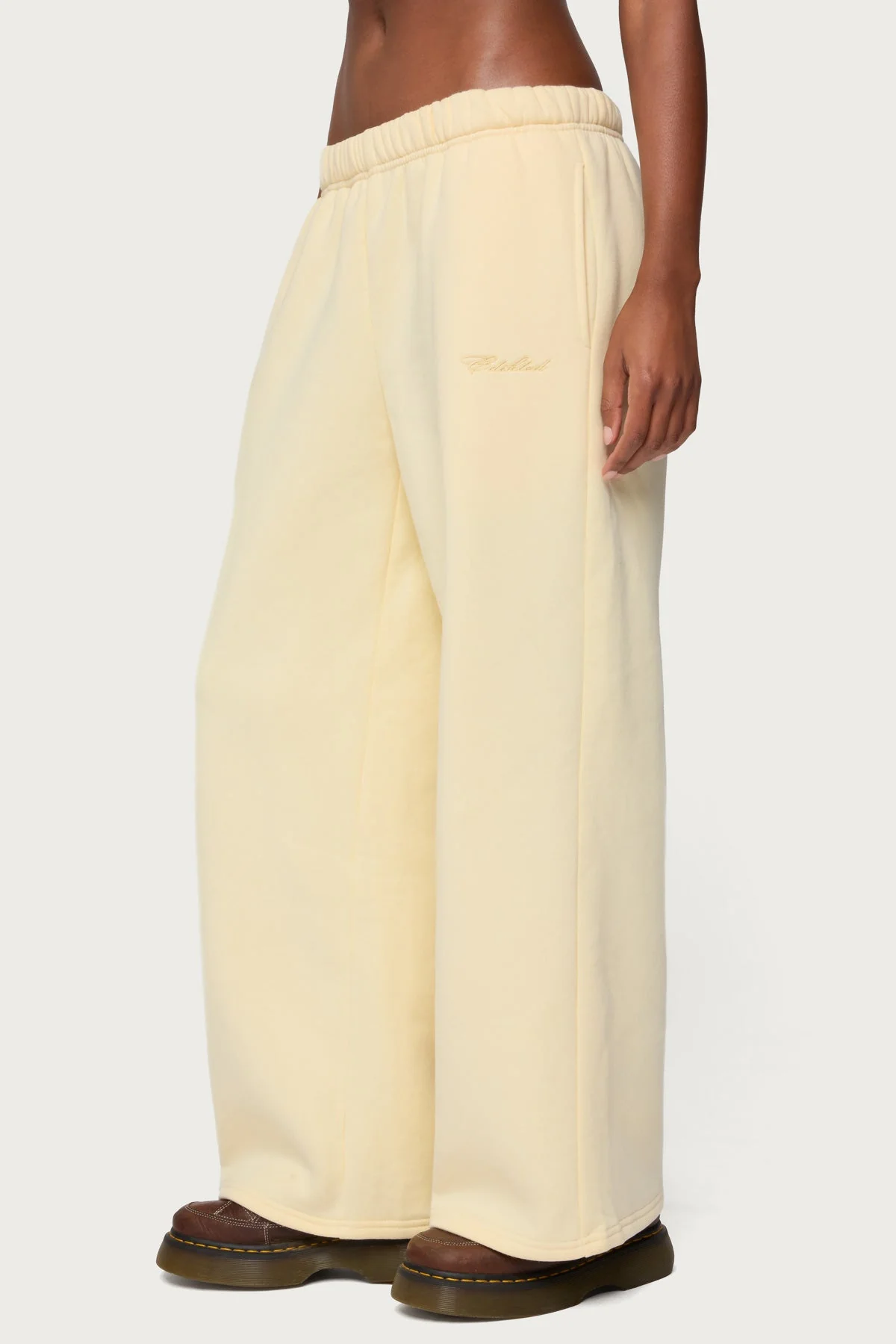 Basic Girl Wide Leg Edikted Joggers - Image 5