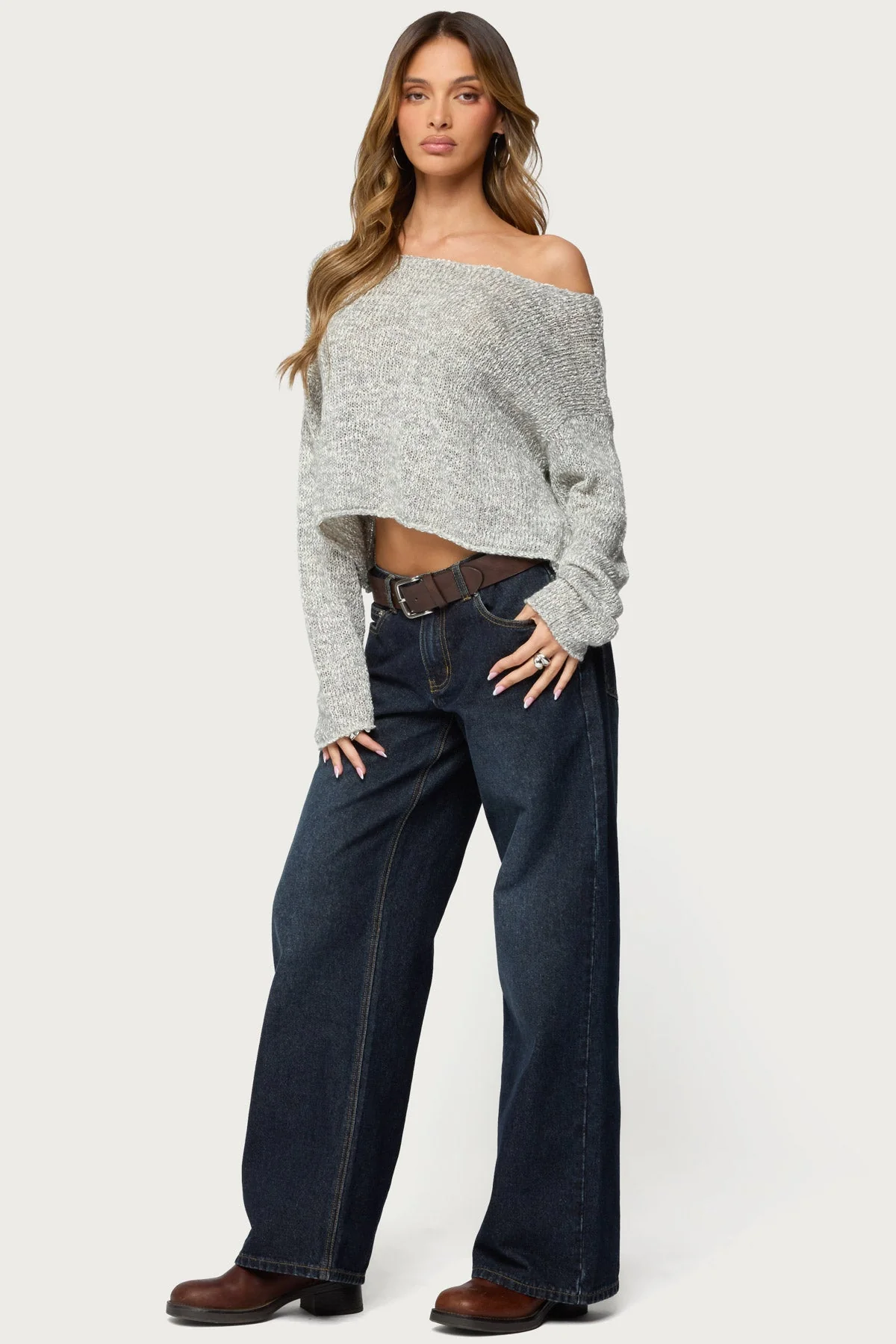 Florentina Off Shoulder Sweater - Image 5
