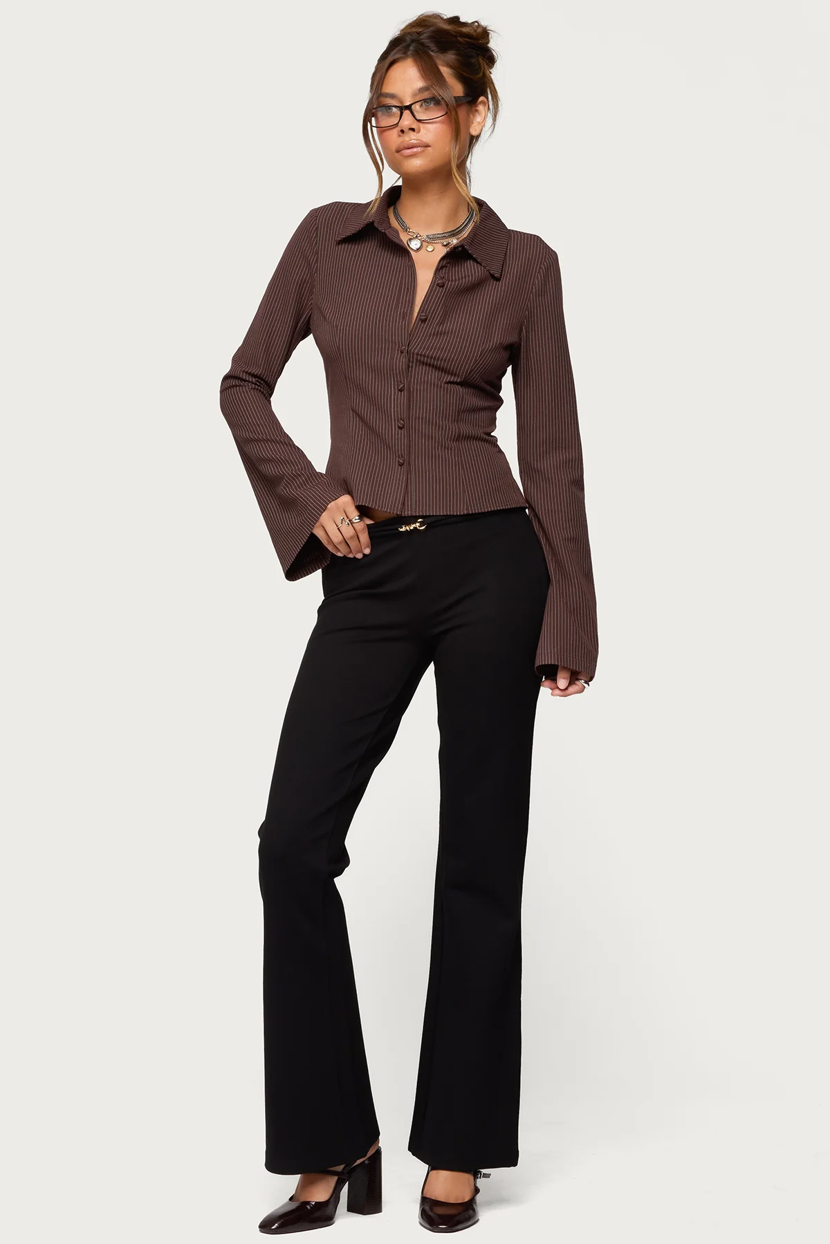 Metiza Flared Trousers