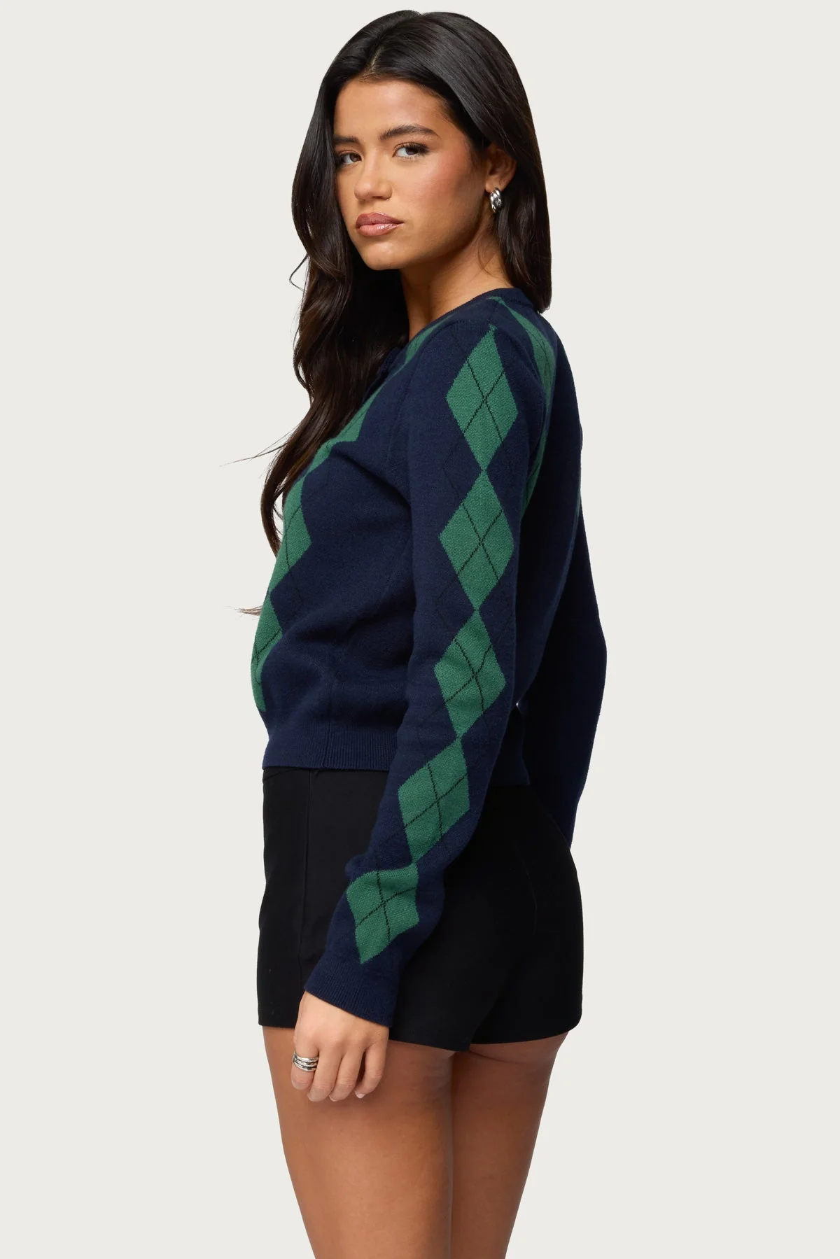 Farren Argyle Cardigan - Image 5