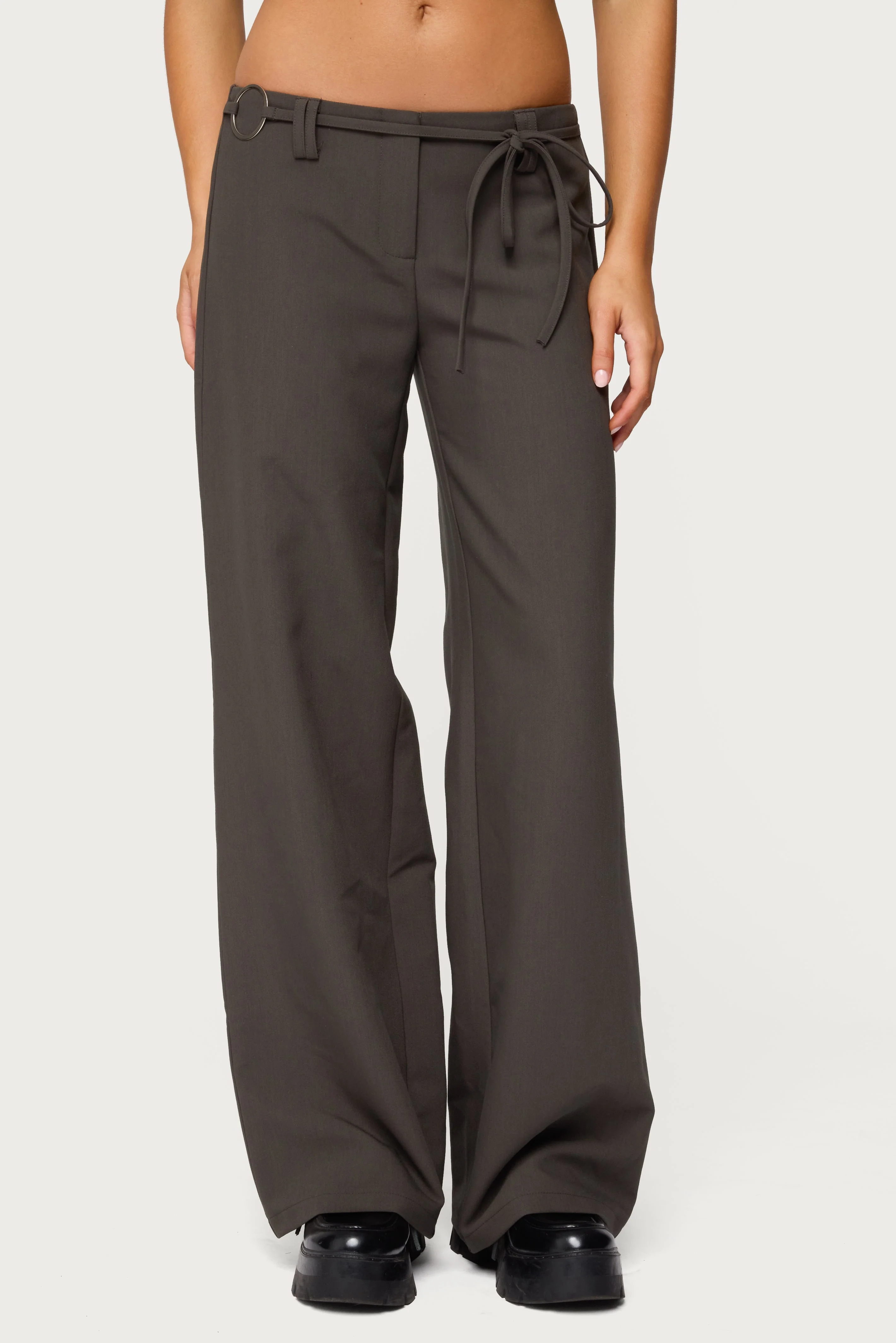 Raphael Tie Belt Trousers - Image 2