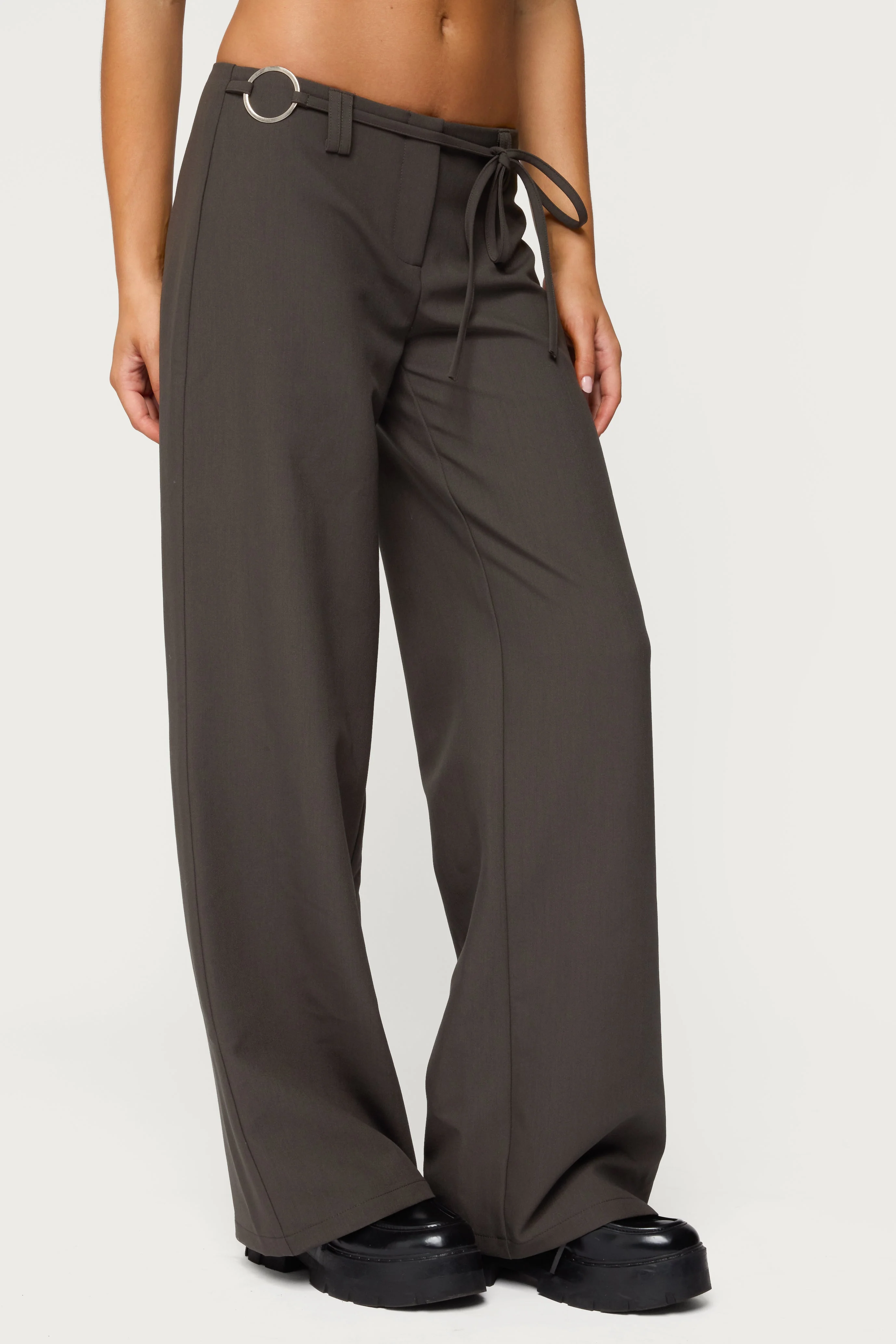Raphael Tie Belt Trousers - Image 4