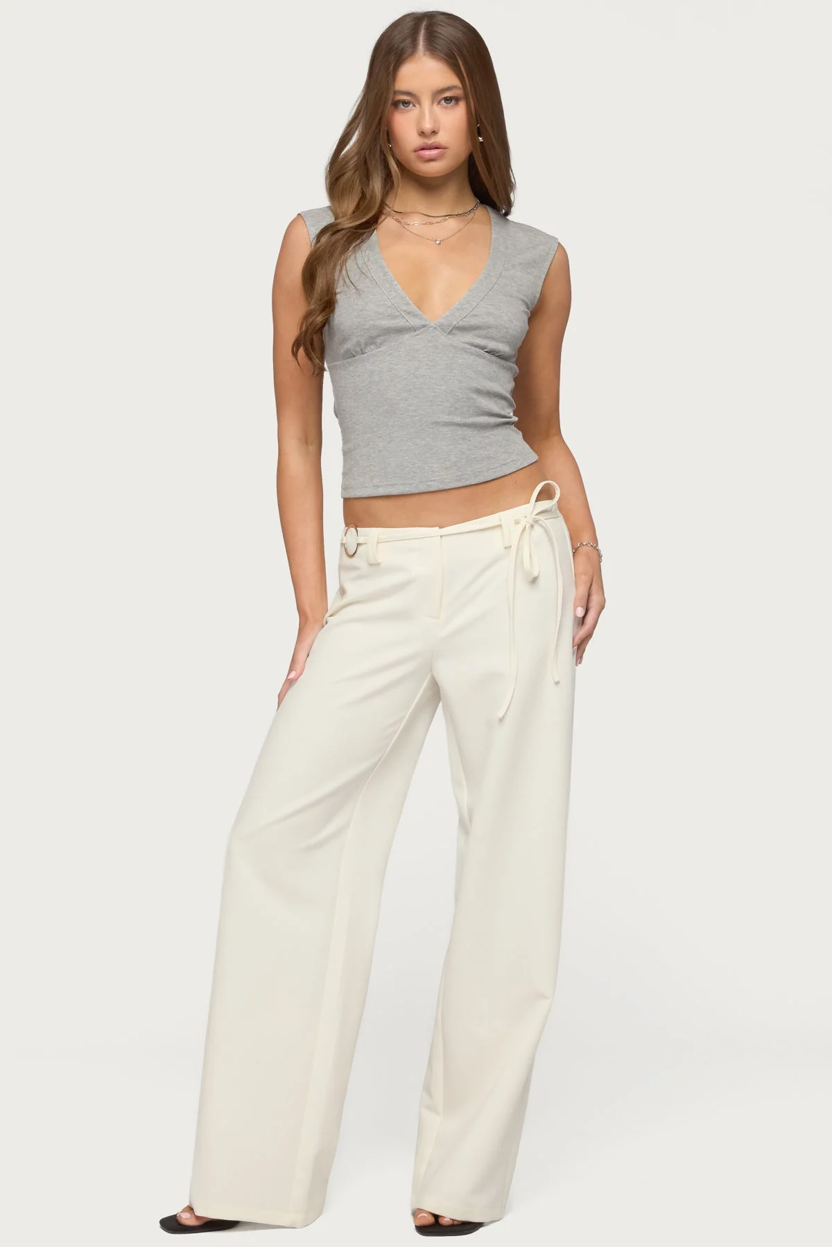 Raphael Tie Belt Trousers - Image 5