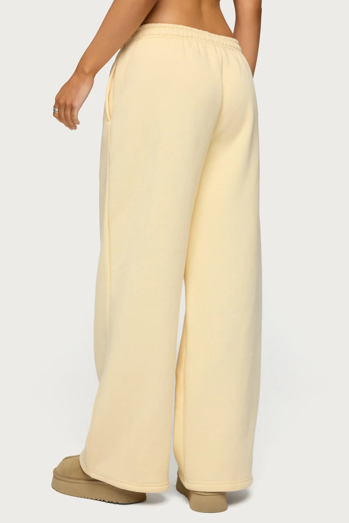 Edikted Lover Wide Leg Joggers - Image 4