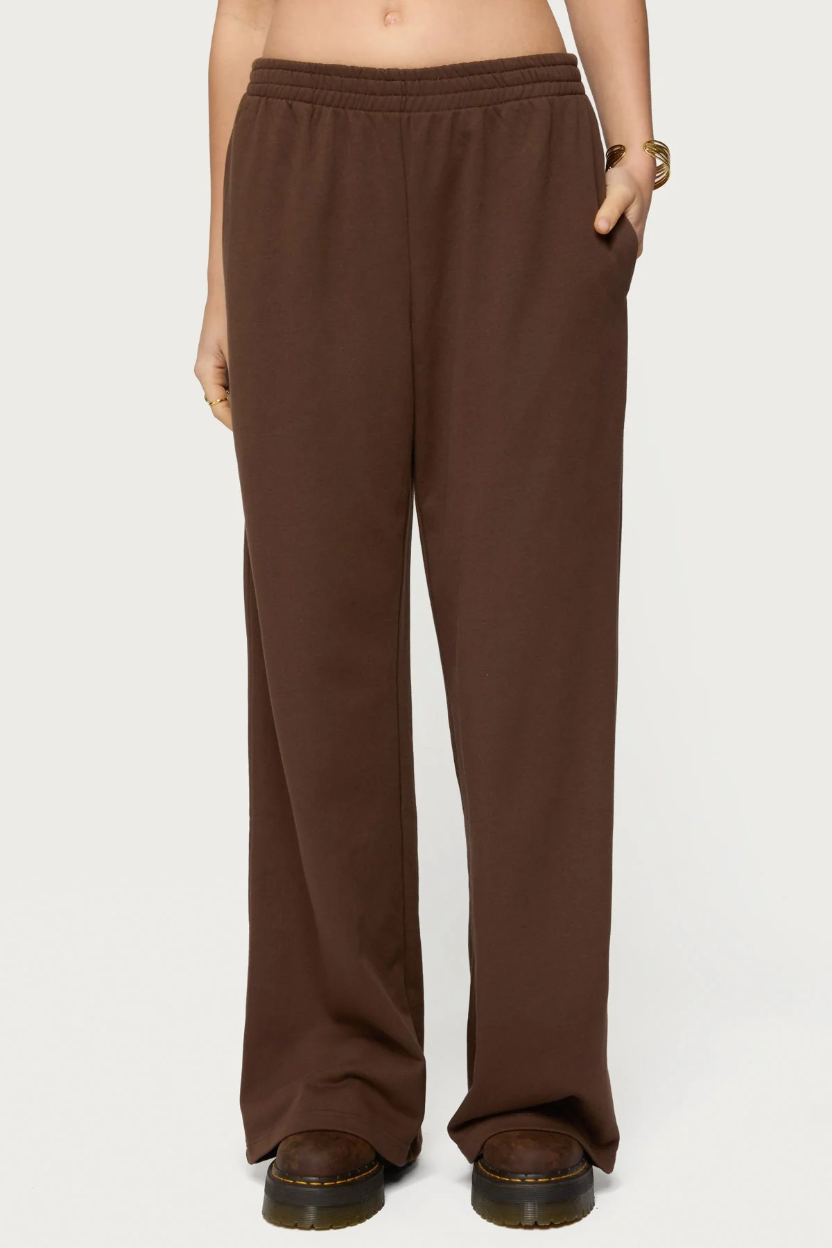 Binah Wide Leg Terry Joggers - Image 2