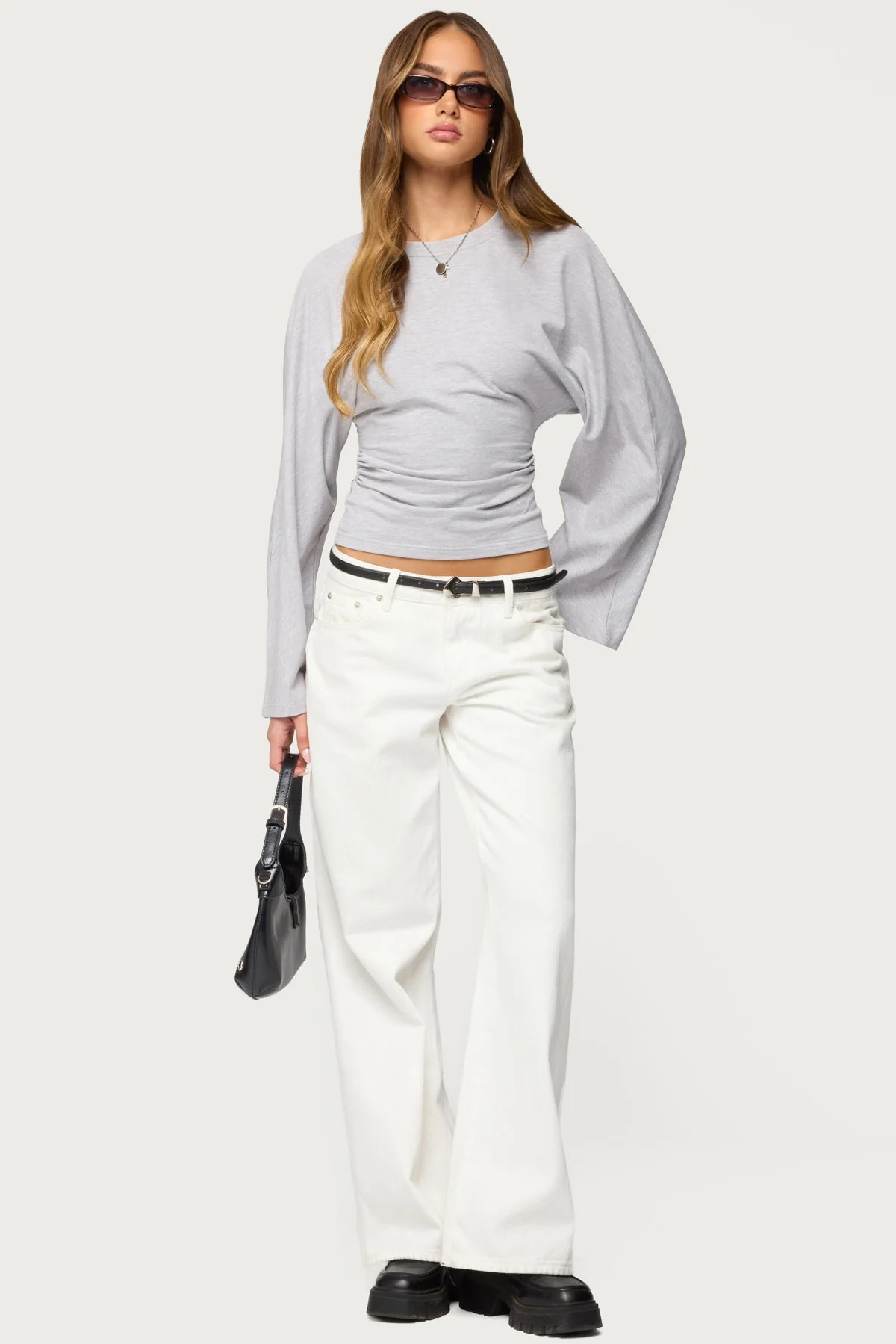 Charlisa Cinched Waist Top - Image 2