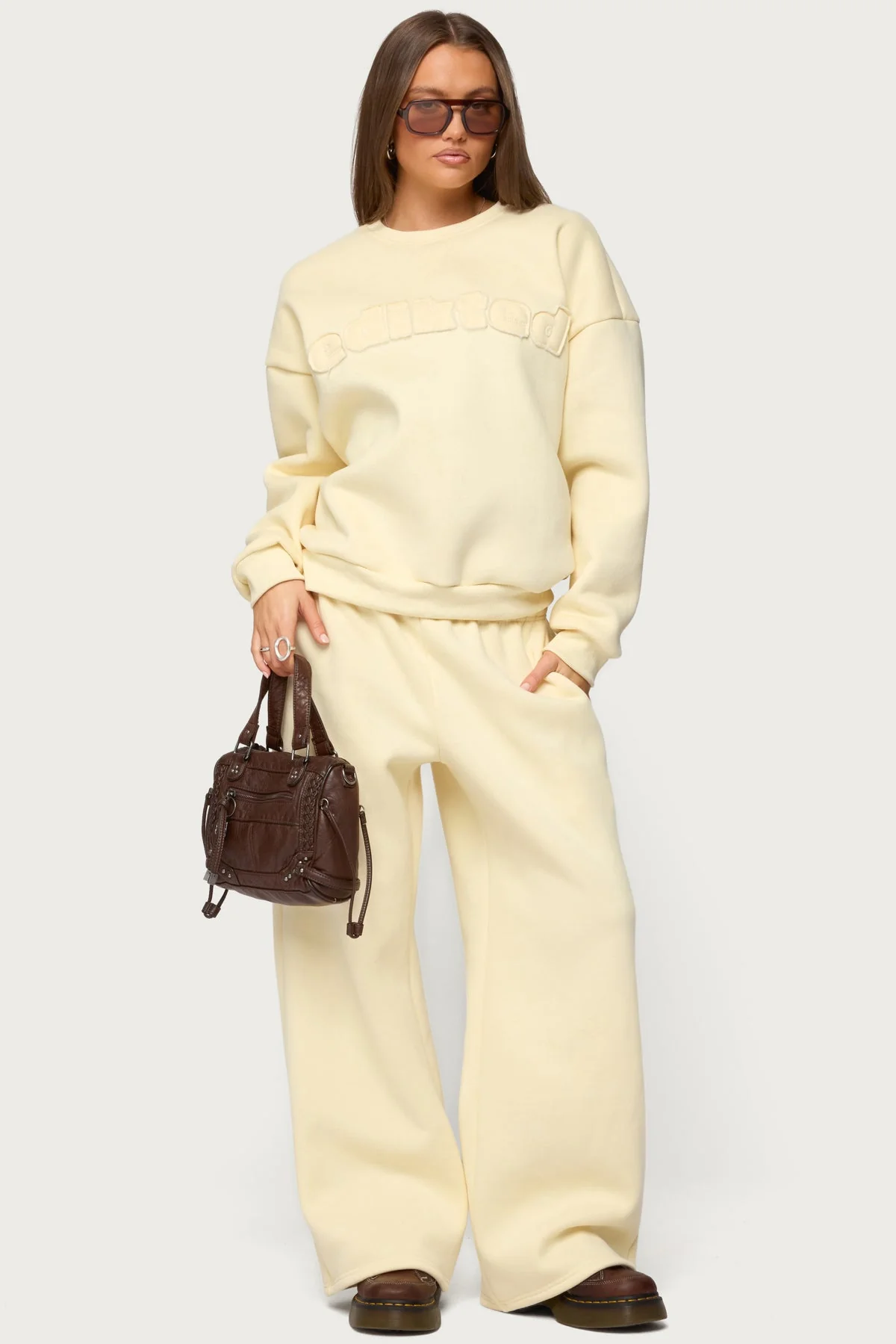 Jaylie Edikted Wide Leg Joggers - Image 6