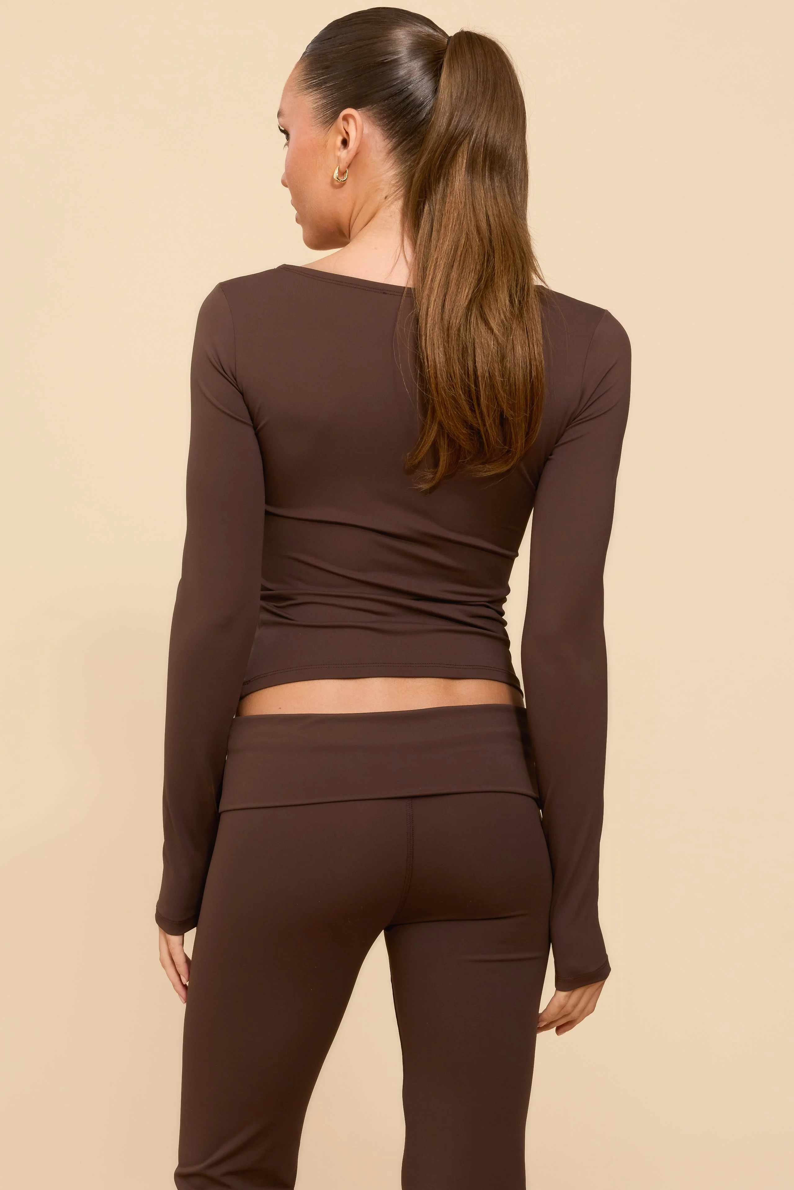 Hayden Square Neck Long Sleeve Top - Image 5