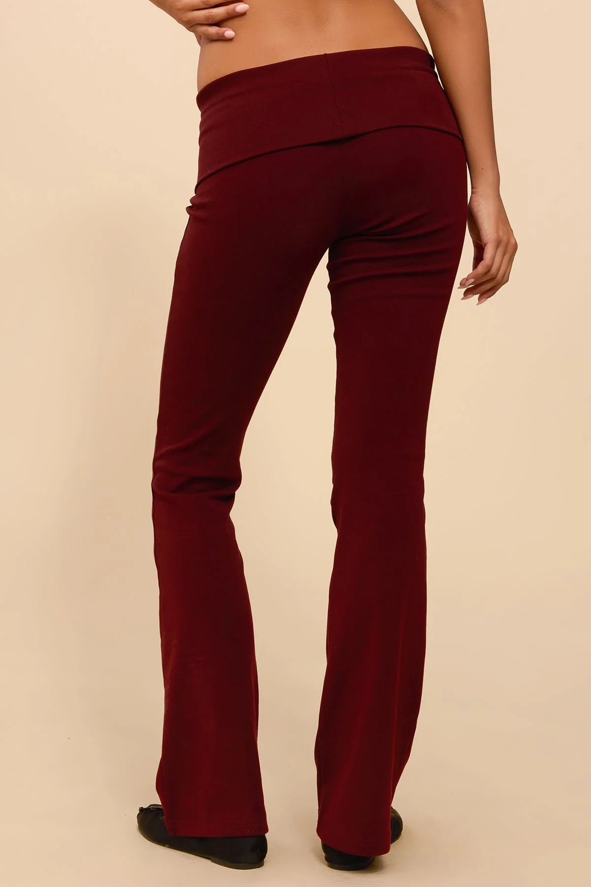 Ivanne Foldover Flared Trousers - Image 5